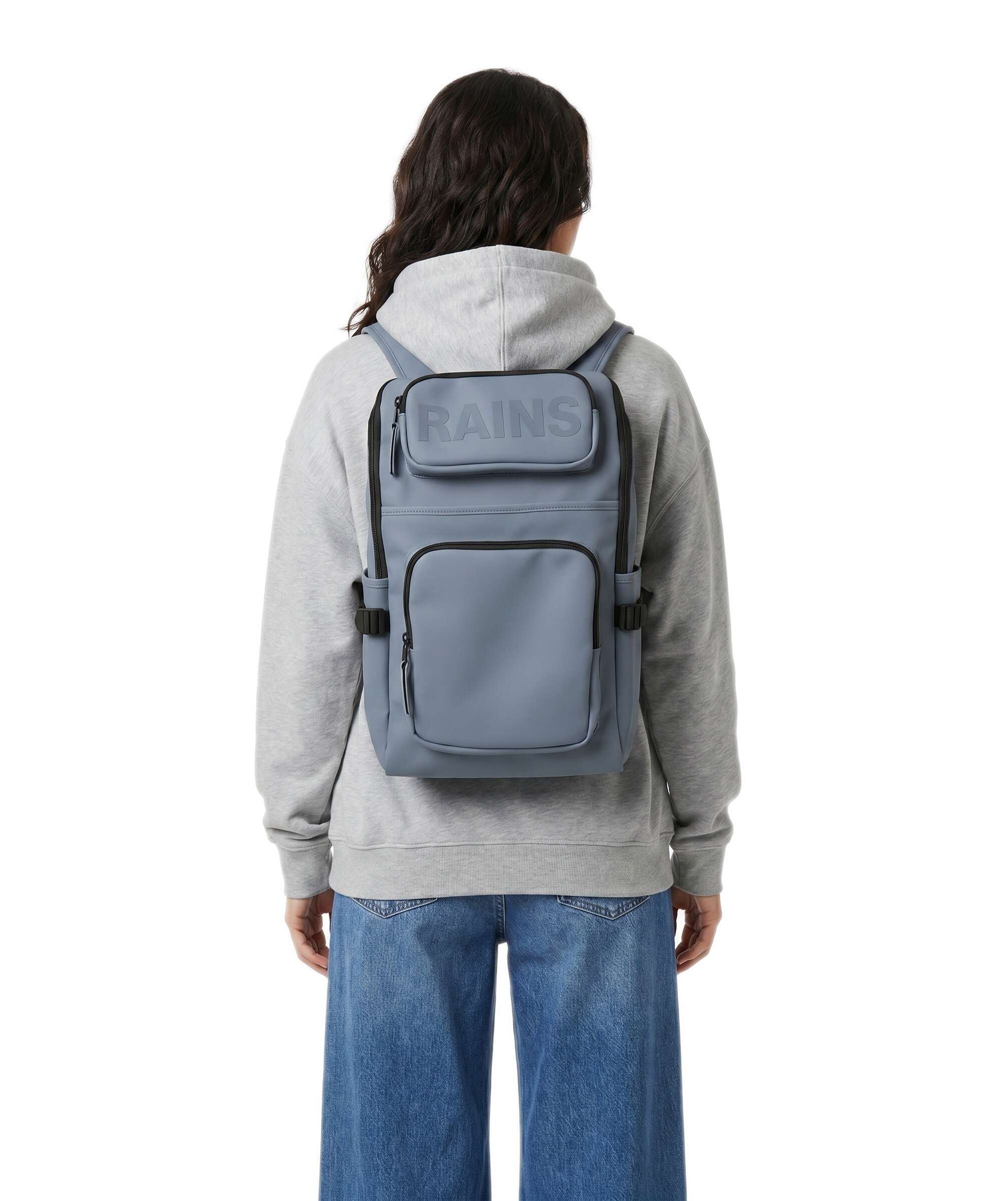 Rains Texel Backpack 13″ polyester, polyurethane blue dusk