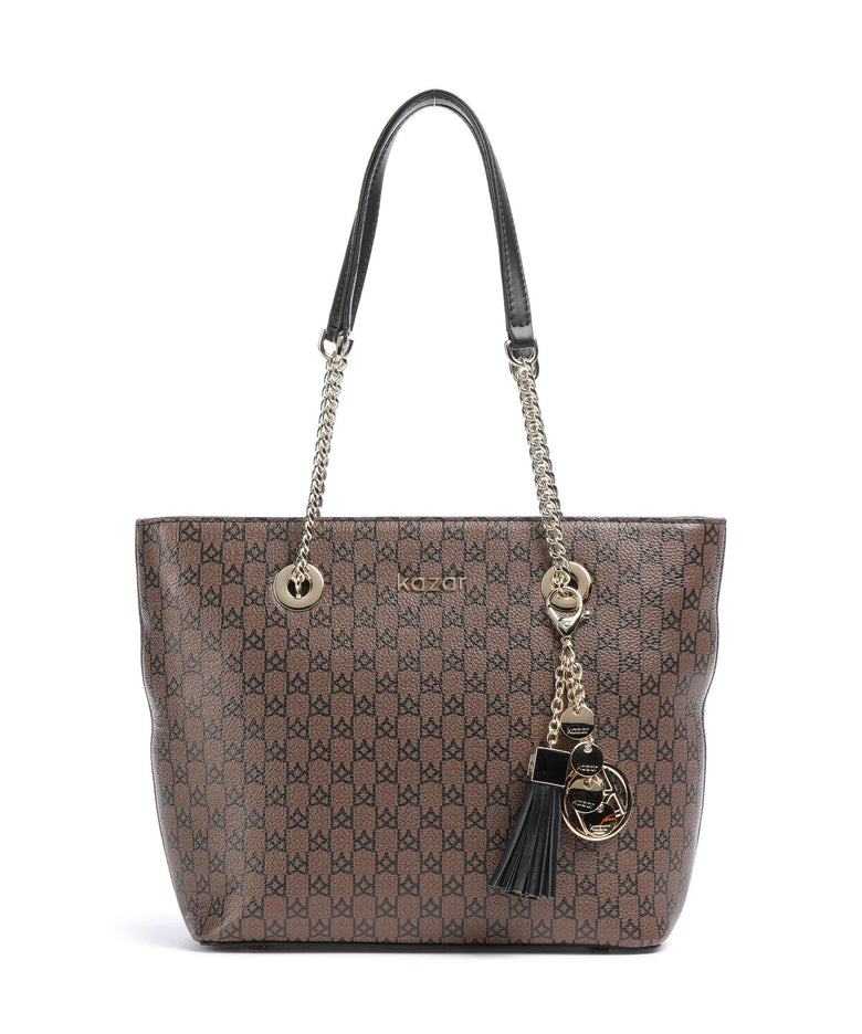 Kazar Jasmine Tote bag brown