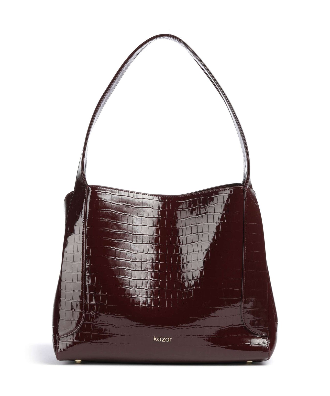 Kazar Ange Hobo bag maroon