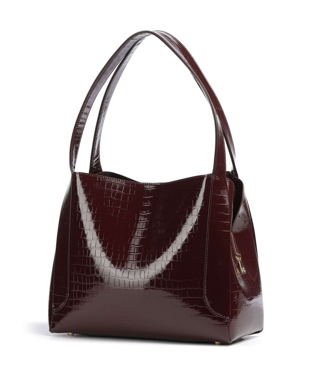 Kazar Ange Hobo bag maroon