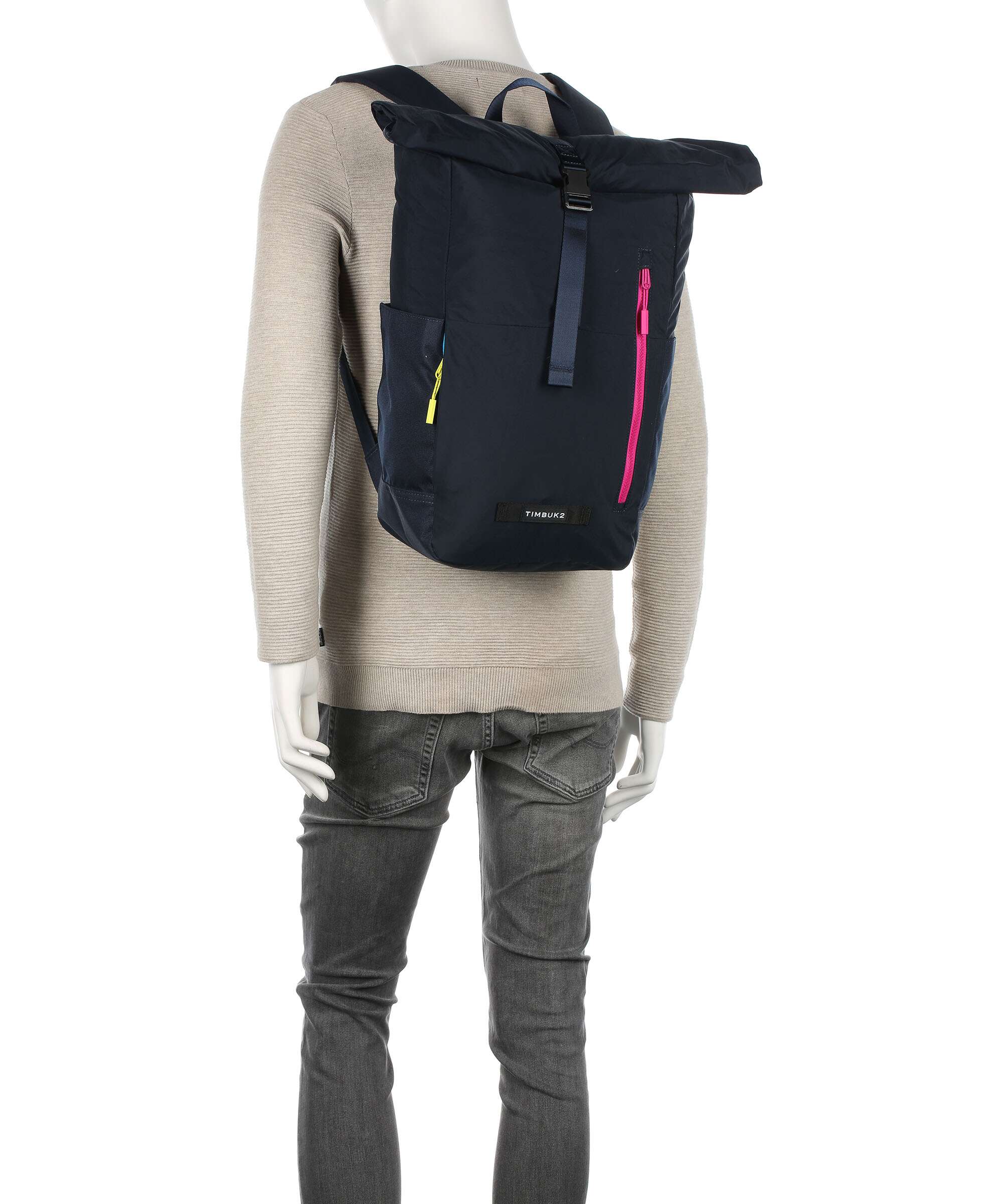 timbuk2 backpack nautical bixi Tuck Pack Rolltop 15″ recycled polyester eco pop The North Face Small Front zip pocket for YGroup_FoundationFresh Color:Black-03608