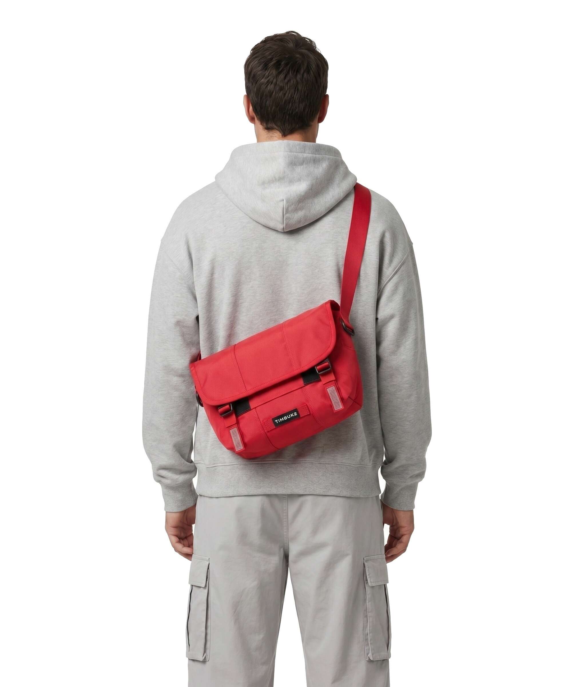 Timbuk2 Classic XS Messenger bag recycled polyester fire red