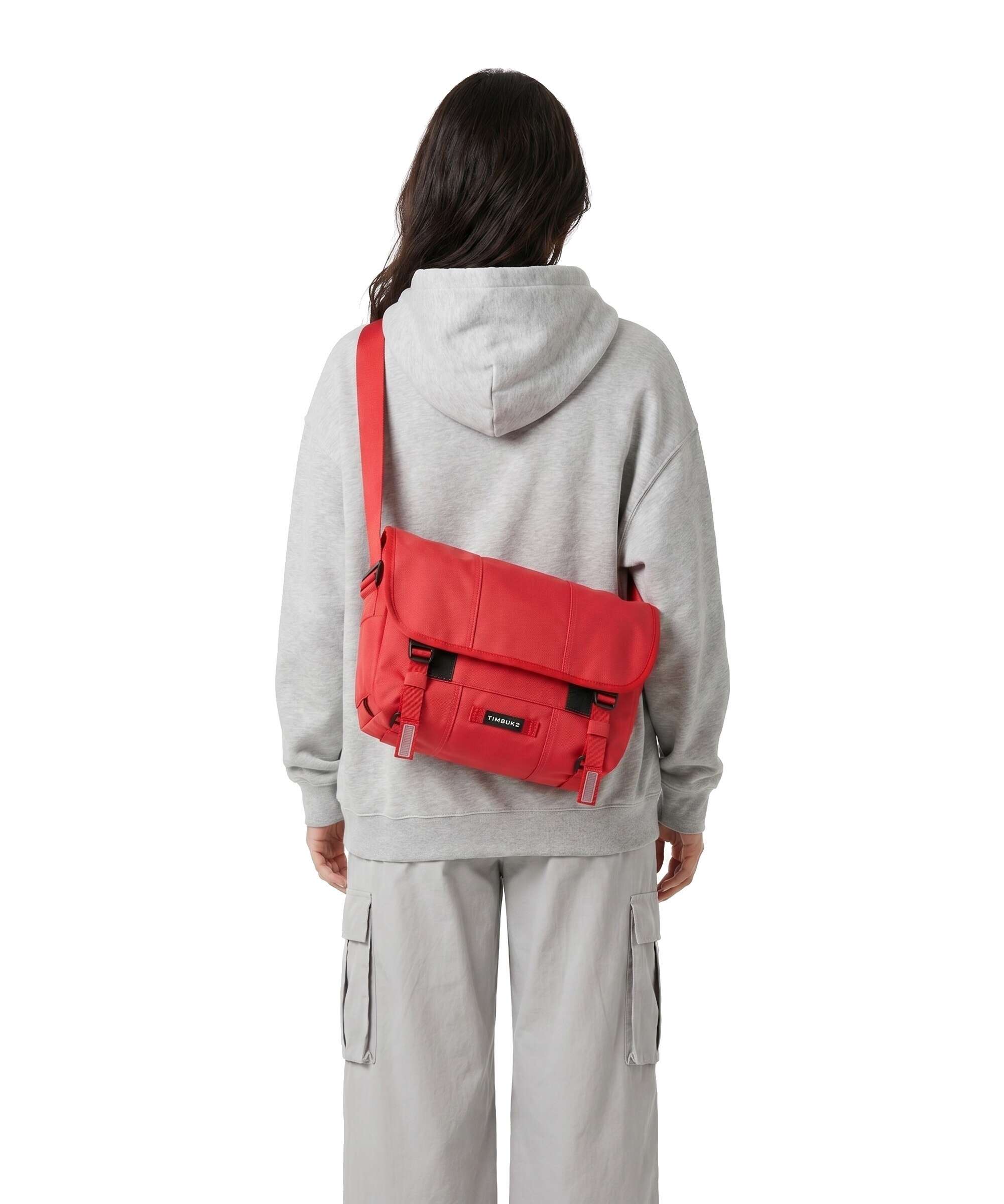 Timbuk2 Classic S Messenger bag 13″ recycled polyester fire red