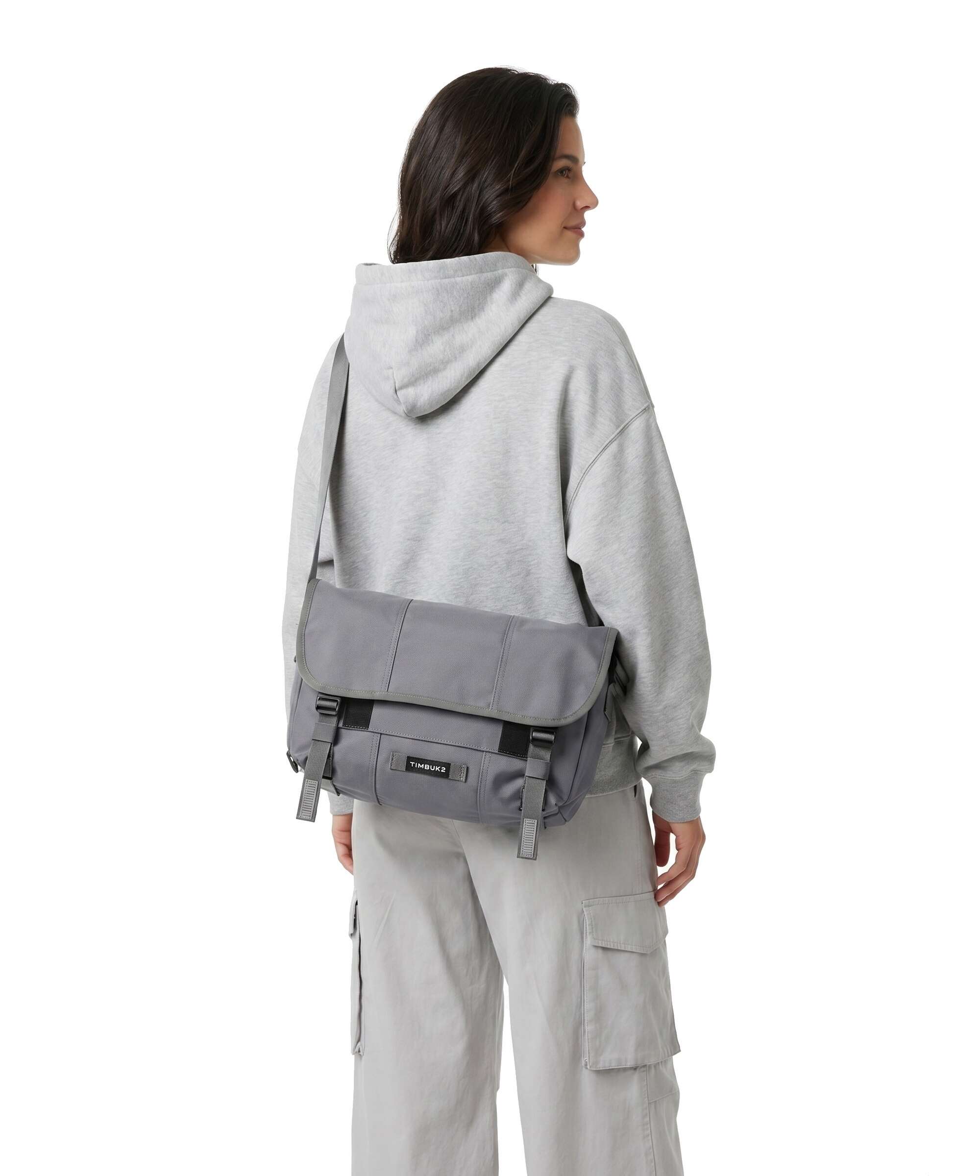 Timbuk2 Classic S Messenger bag 13″ recycled polyester gunmetal