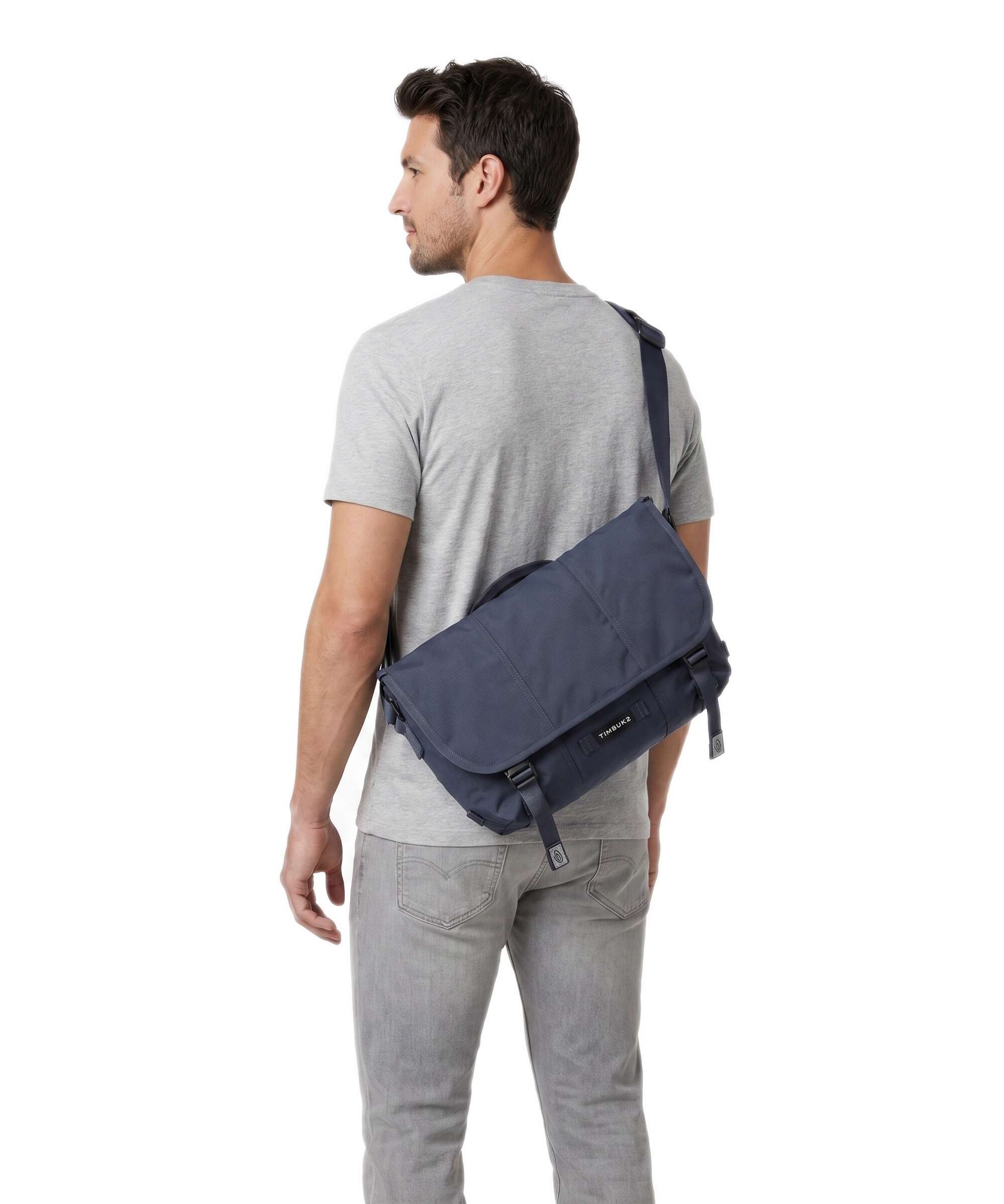 Timbuk2 Flight Classic Messenger bag 14″ ripstop polyester granite