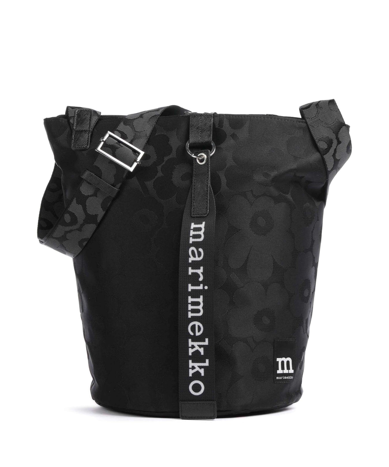 Marimekko Unikko All Day Hobo bag black