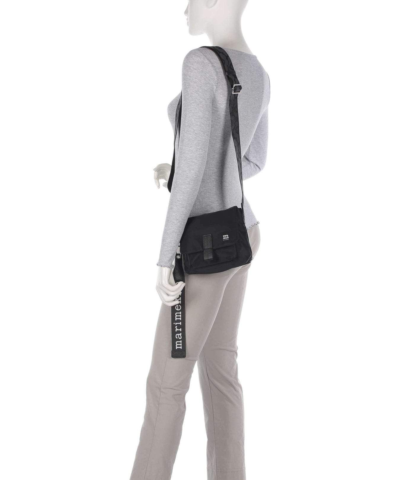 Marimekko Solid Crossbody bag black