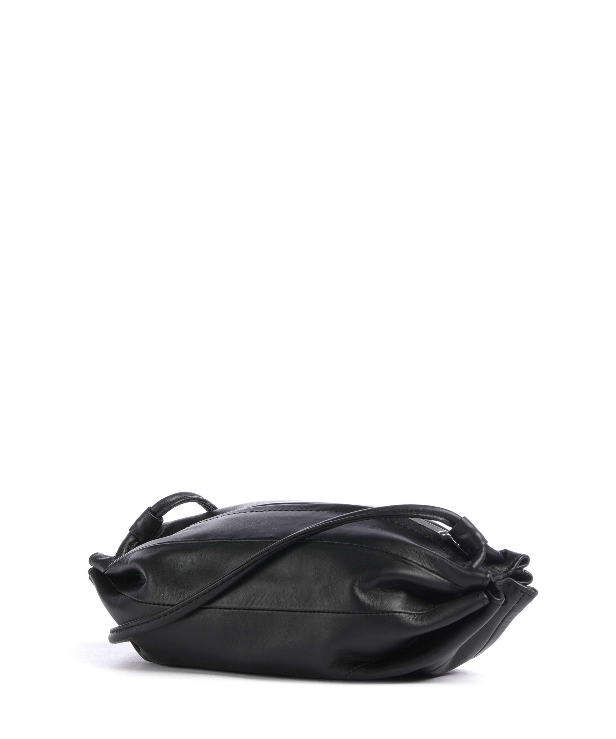 Marimekko Karla Pikku Shoulder bag fine grain leather black