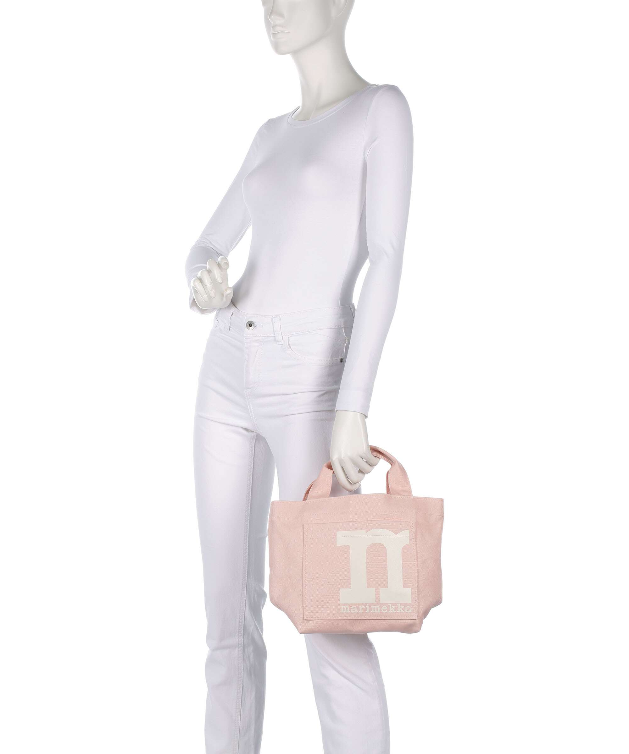 Marimekko Mono Solid Mini Handbag peach