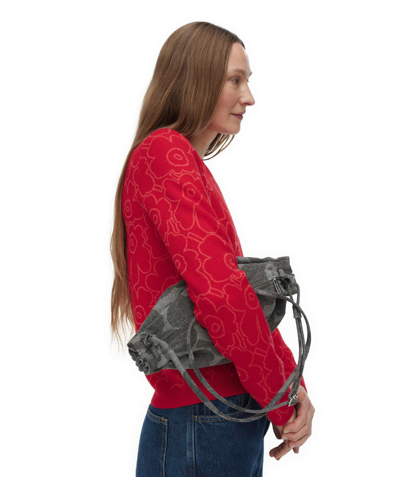 Marimekko Karla Denim Shoulder bag light grey