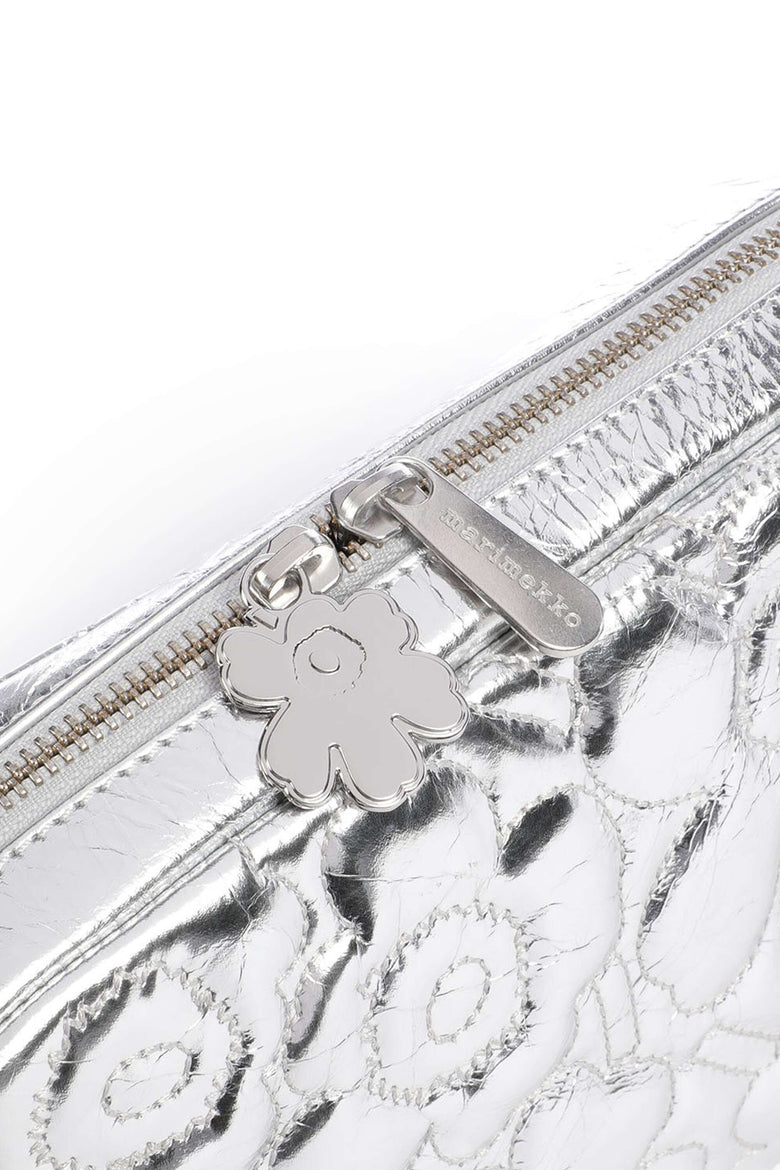 Marimekko Unikko Soft Gratha Crossbody bag silver