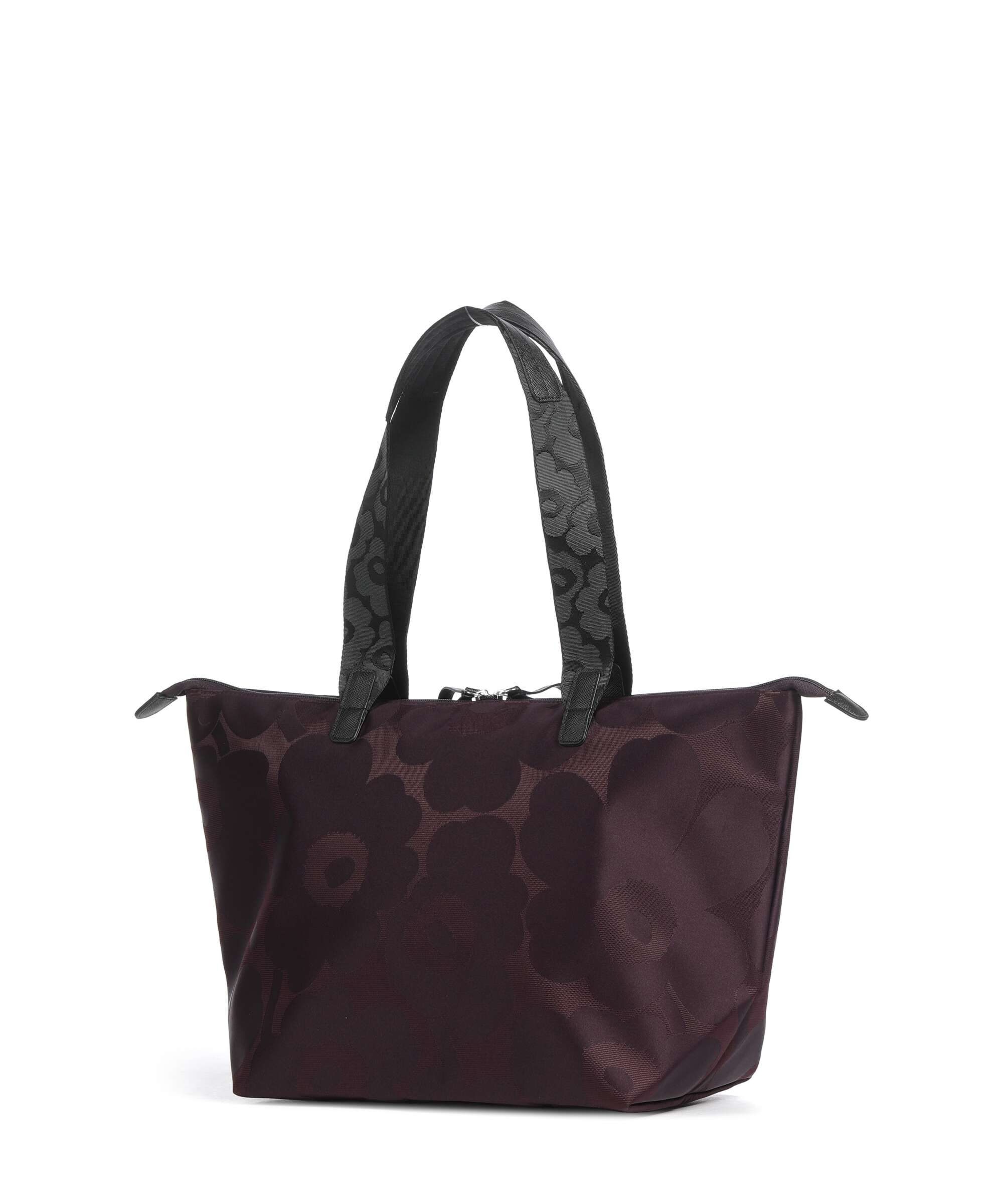 Marimekko Wear All Day M Unikko Tote bag wine red/dark wine