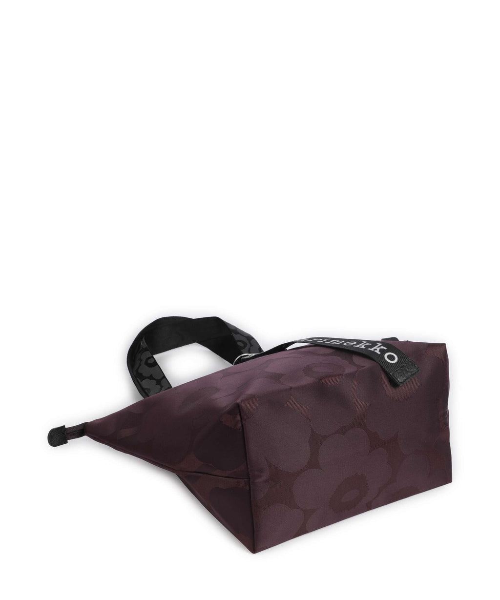 Marimekko Wear All Day M Unikko Tote bag wine red/dark wine