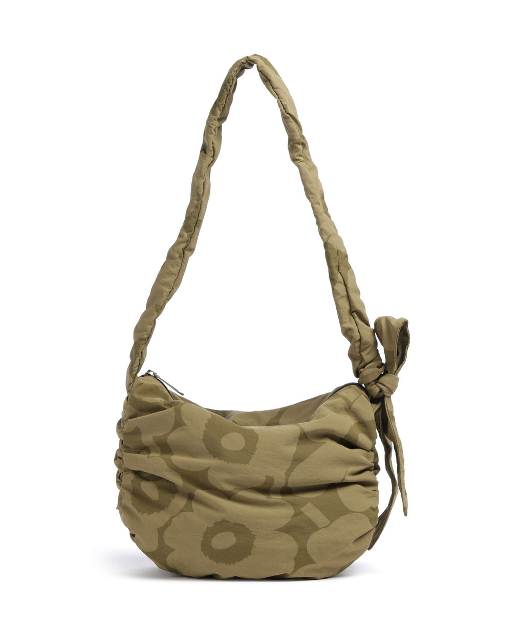 Marimekko Utu M Unikko Shoulder bag olive green/khaki green