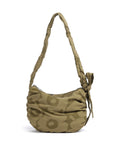 Marimekko Utu M Unikko Shoulder bag olive green/khaki green