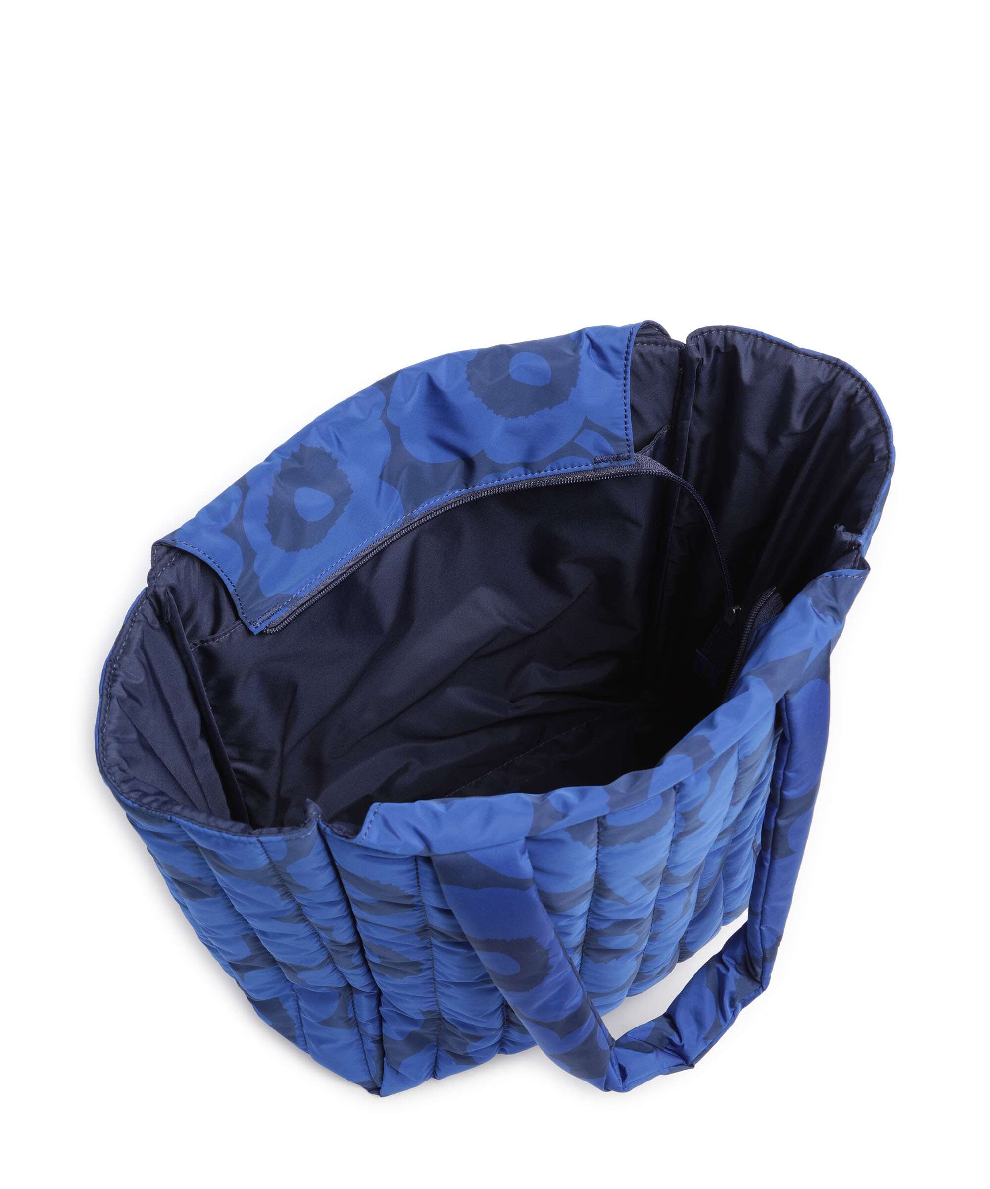 Marimekko Joy Unikko M Tote bag blue/dark blue