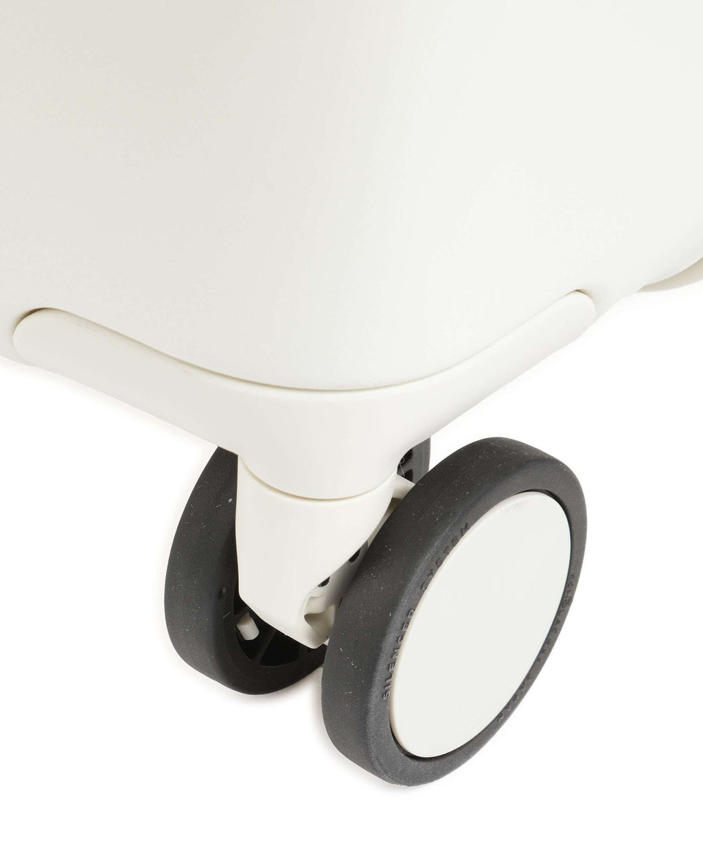 Echolac Panda M Spinner (4 wheels) ivory/white