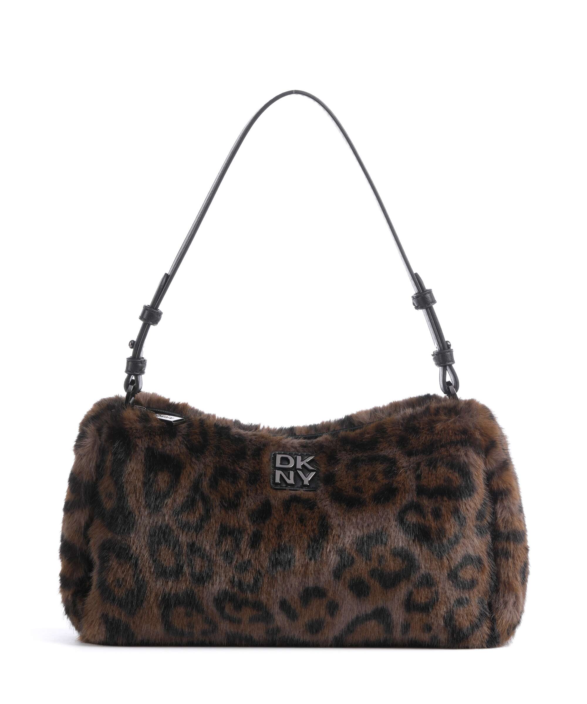 DKNY Remy Shoulder bag faux fur leopard - R633OE54-LEO – WARDOW