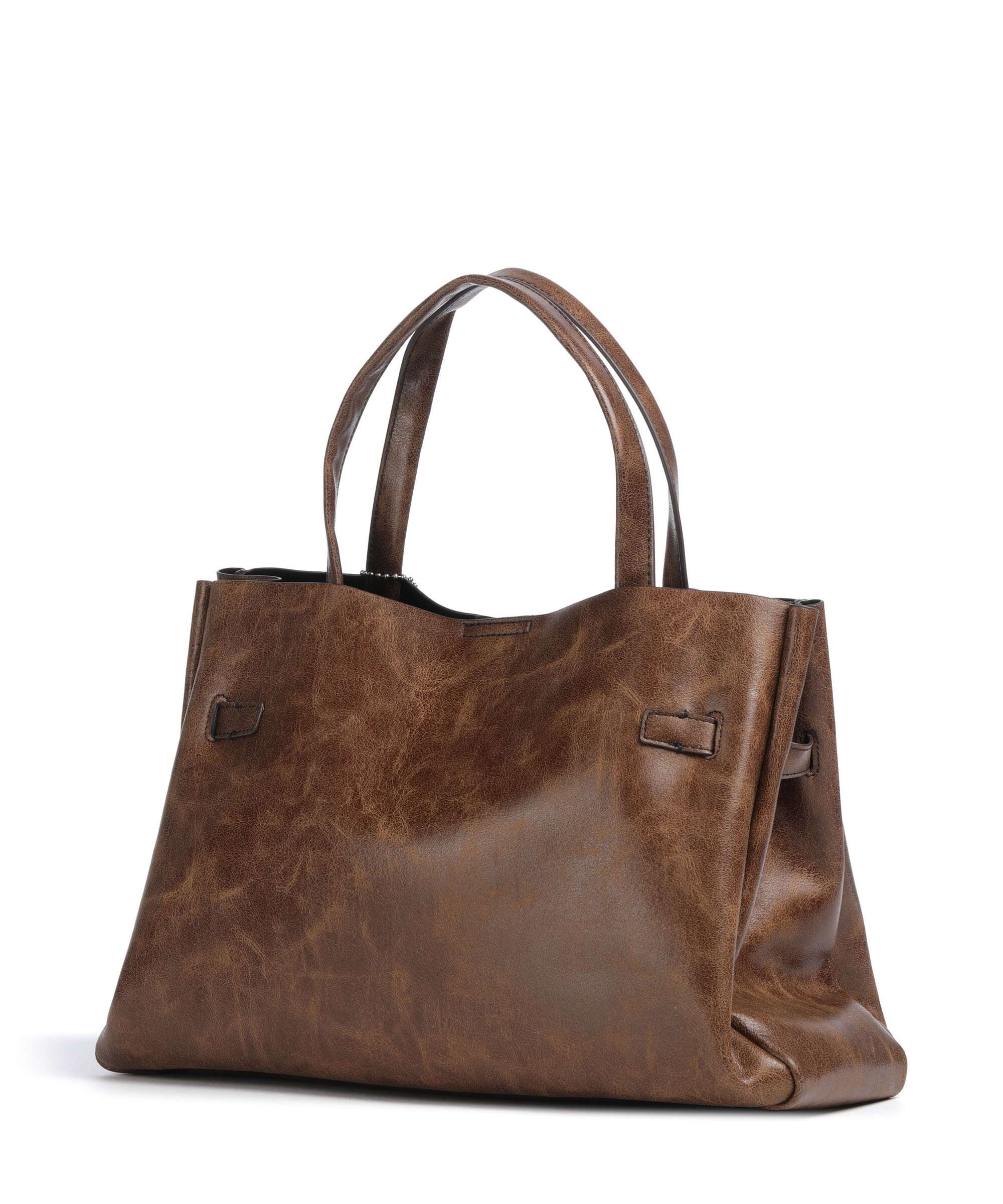 DKNY Bryar Large Handbag imitation leather charcoal - R62DZK43-WAL