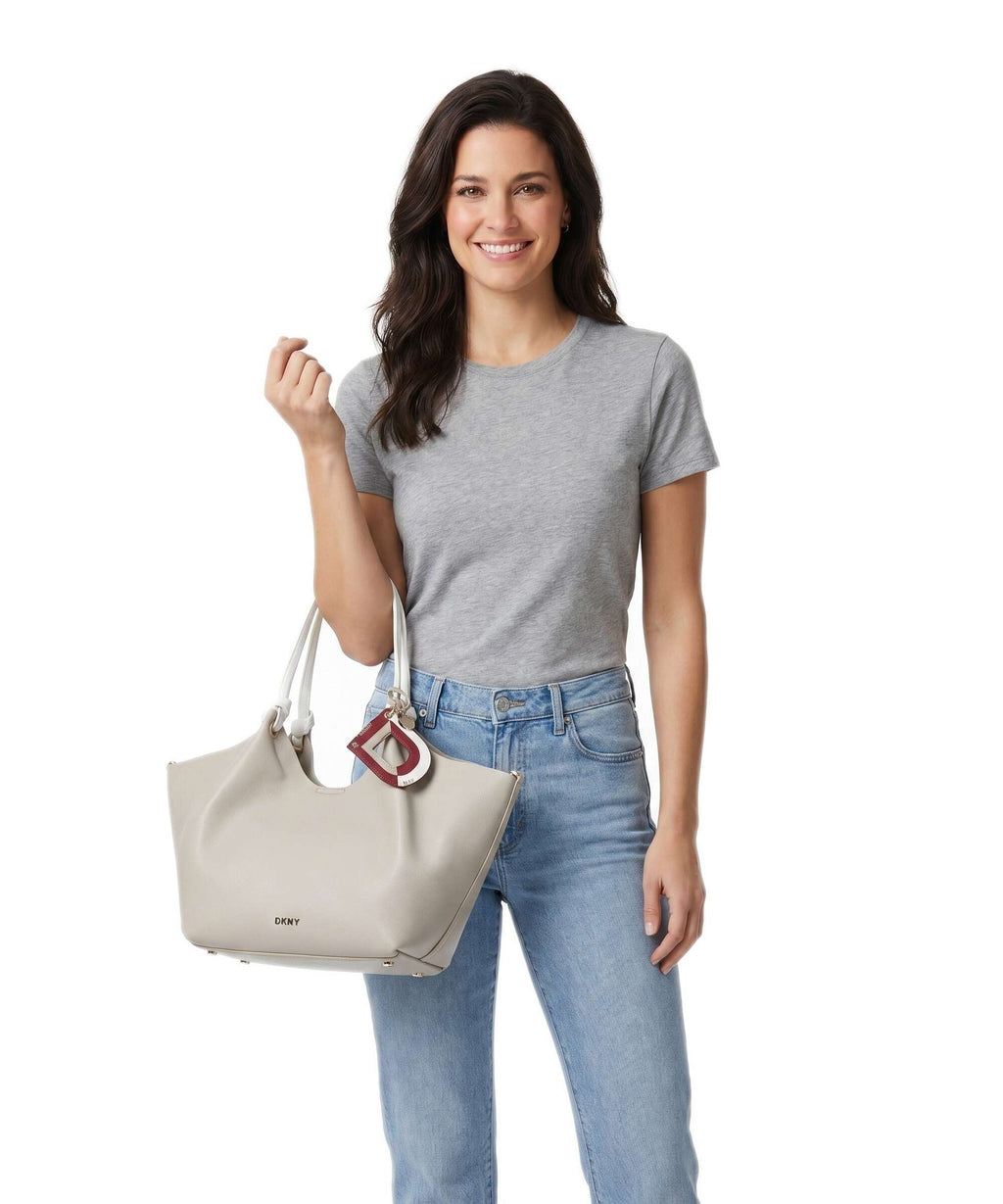 DKNY Paula Commuter Medium Tote bag light taupe