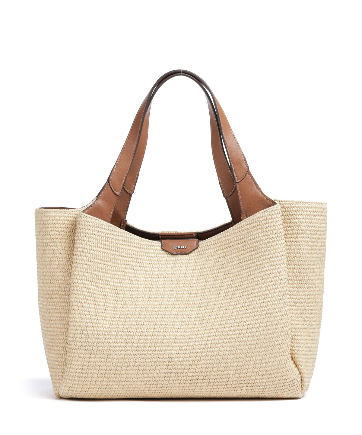 DKNY Willa Tote bag polypropylene, polyester natural/saddle 