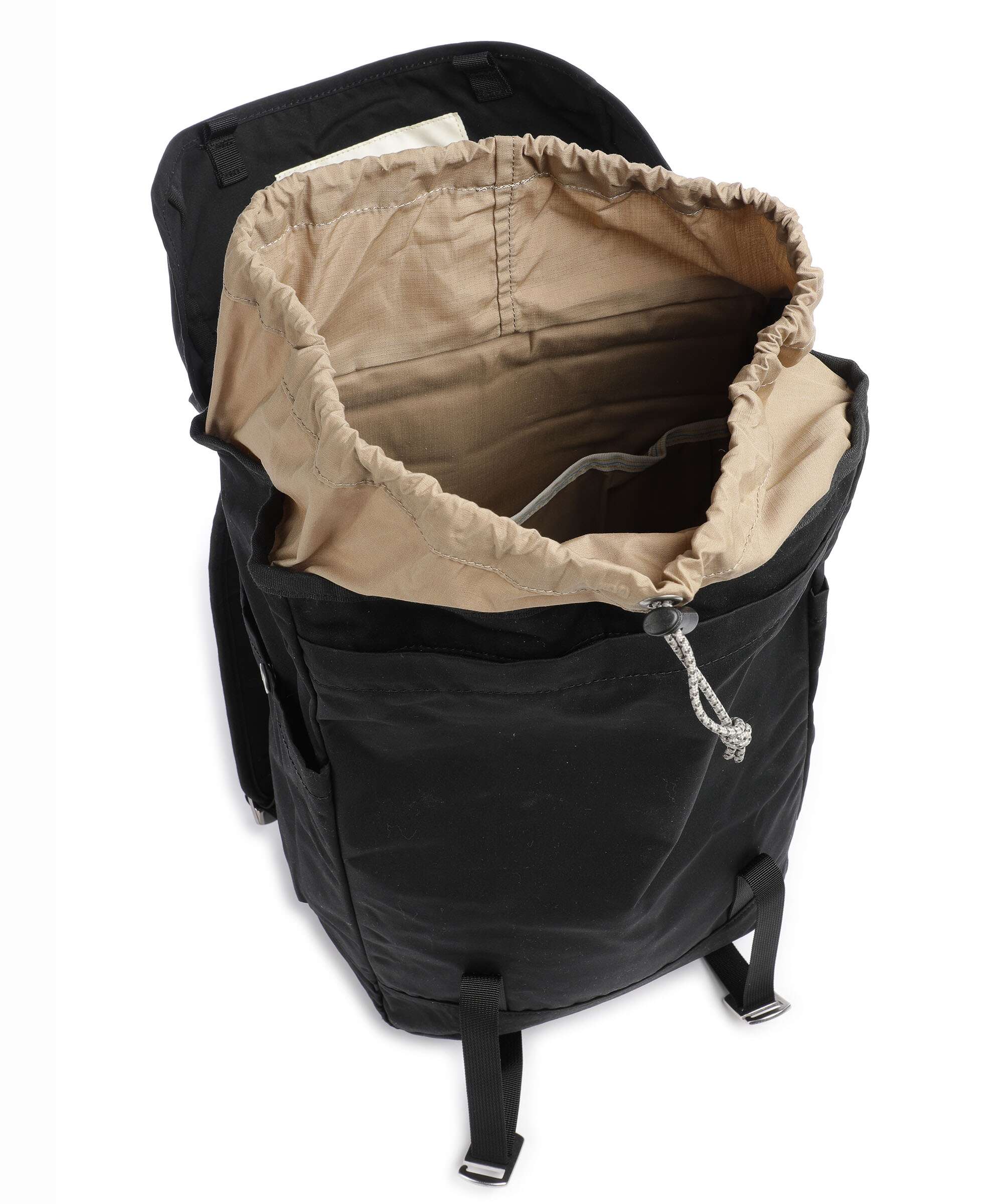 Fjällräven Greenland Top Backpack 15″ recycled polyester, recycled cotton black