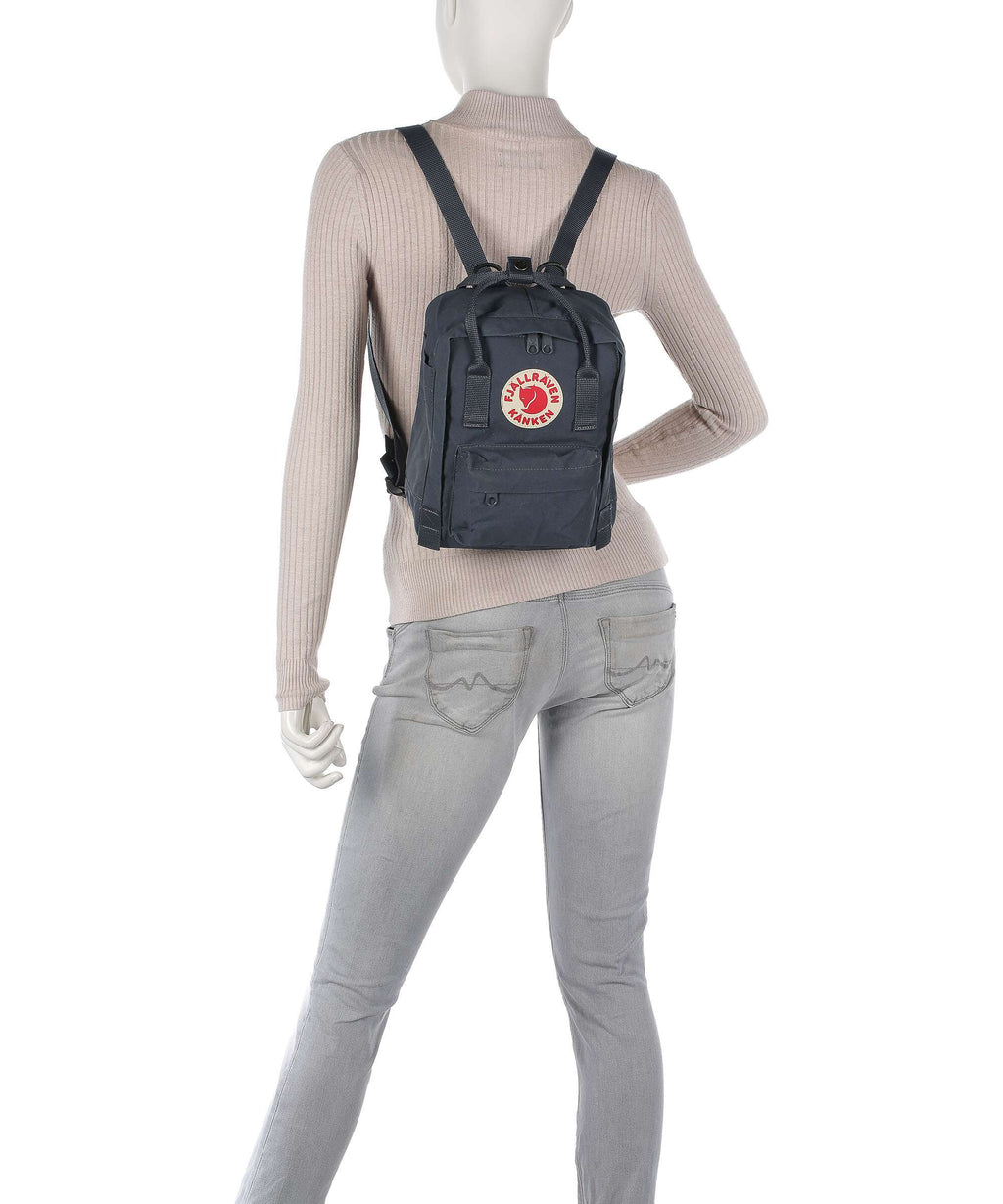 Fjällräven Kånken Rainbow Mini Backpack schwarz