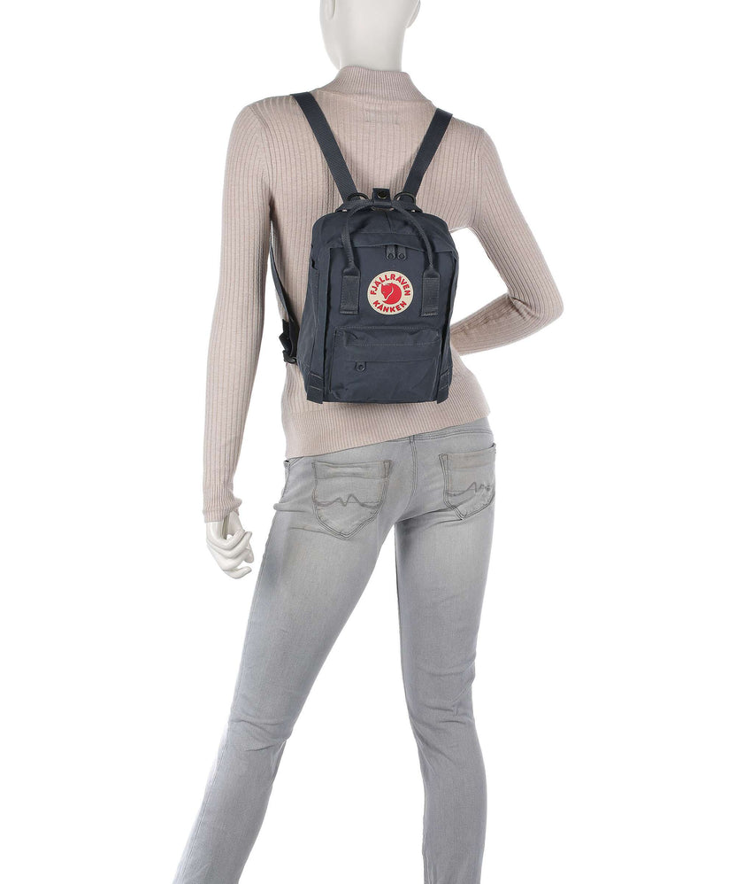 Fjällräven Kånken Rainbow Mini Backpack schwarz