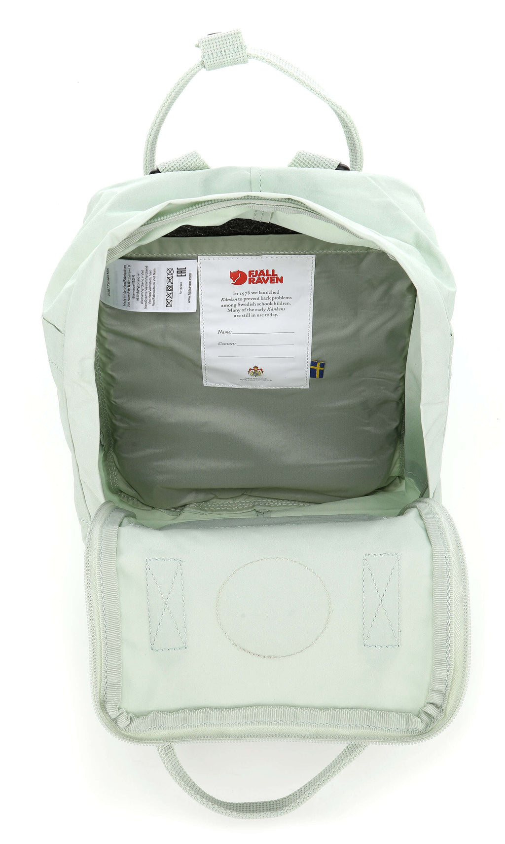 Fjällräven Kånken Mini Backpack mint green
