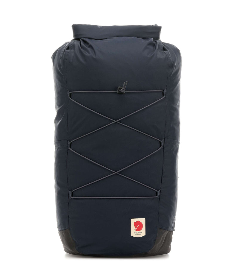 Fjällräven High Coast 26 Rolltop backpack recycled nylon black