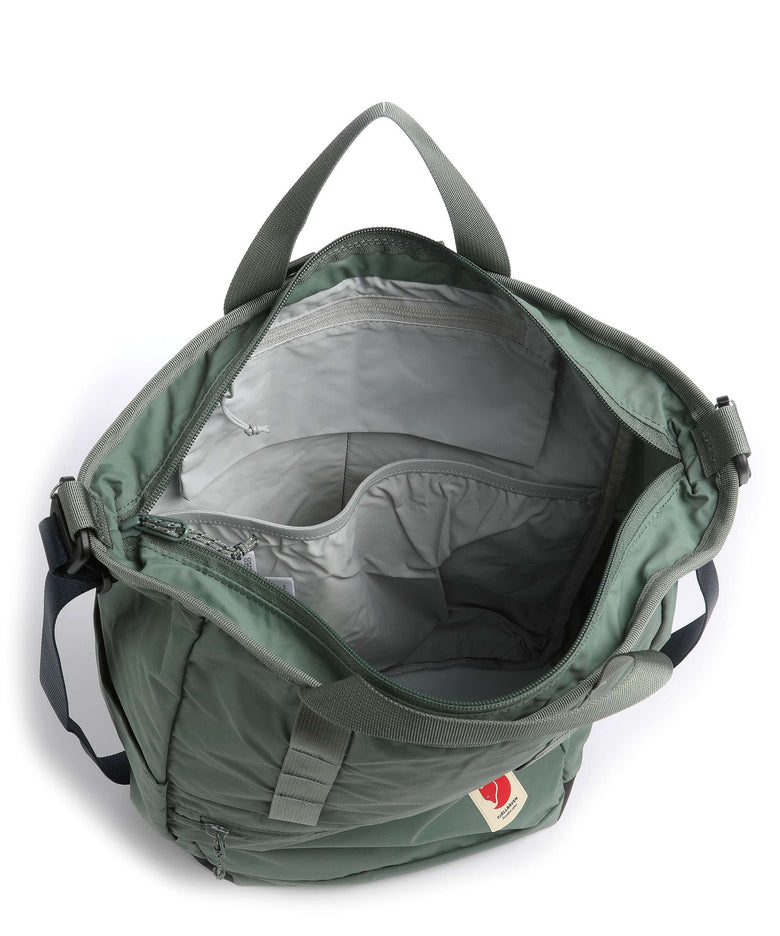 Fjällräven High Coast Backpack bag patina green
