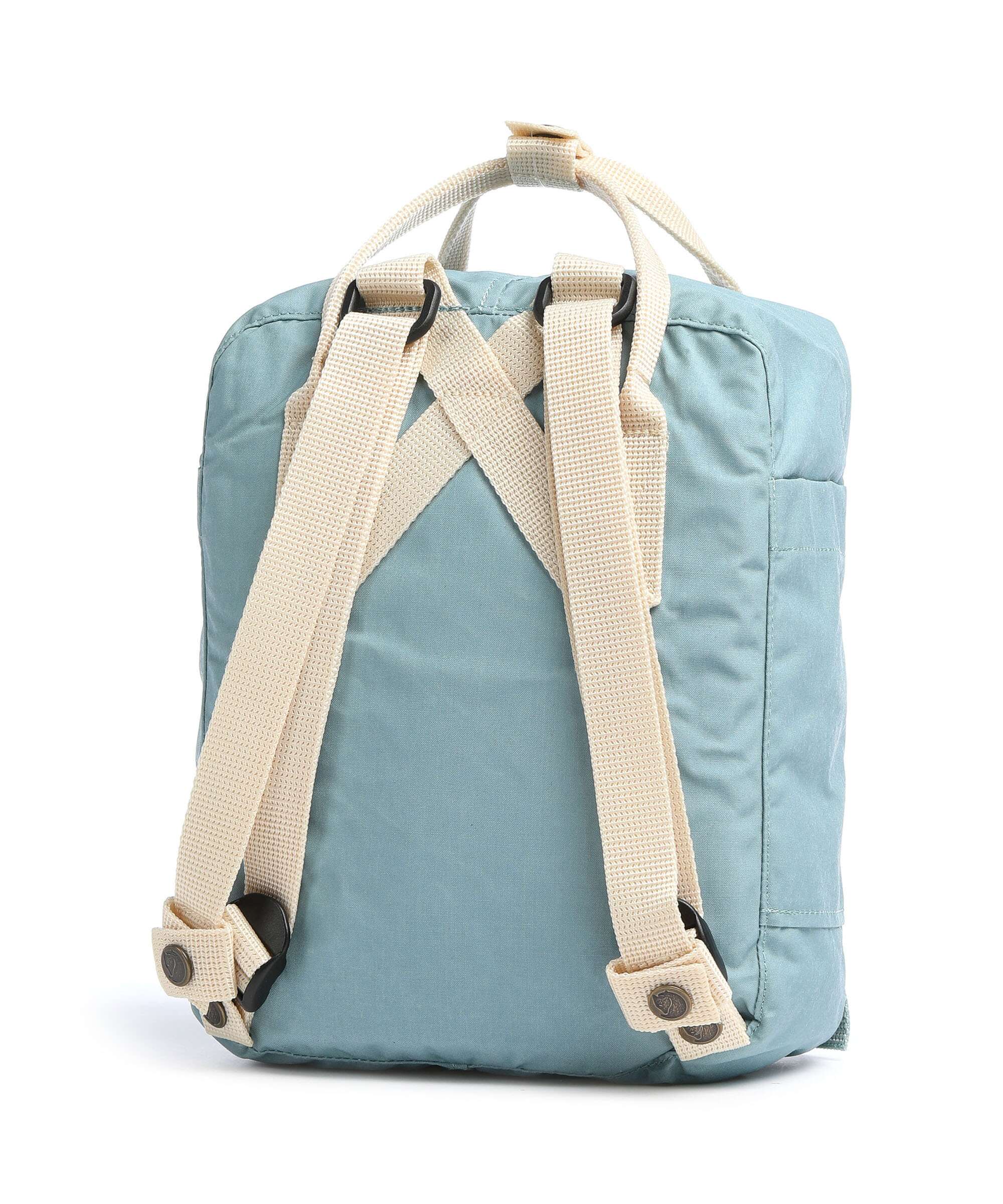 Fjällräven Kånken Mini Backpack vinylon sky blue/light oak