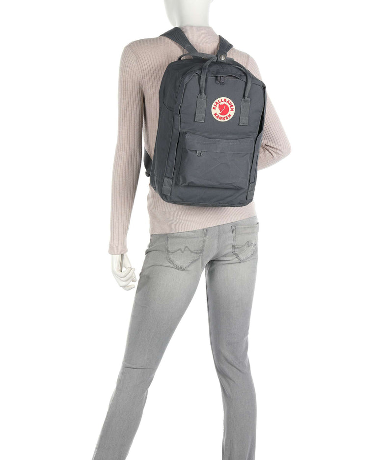 fjällräven rucksack kanken super grey Fjällräven Kånken Laptop 15" Backpack 15″ vinylon frost green