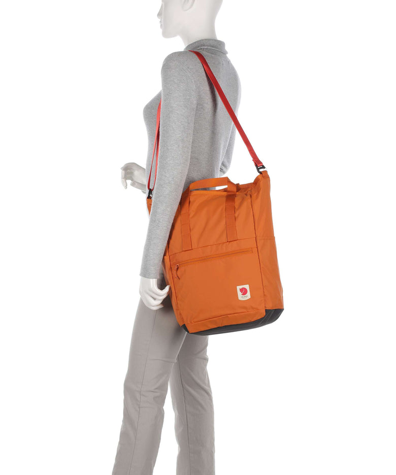 Fjällräven High Coast Backpack bag sunset orange