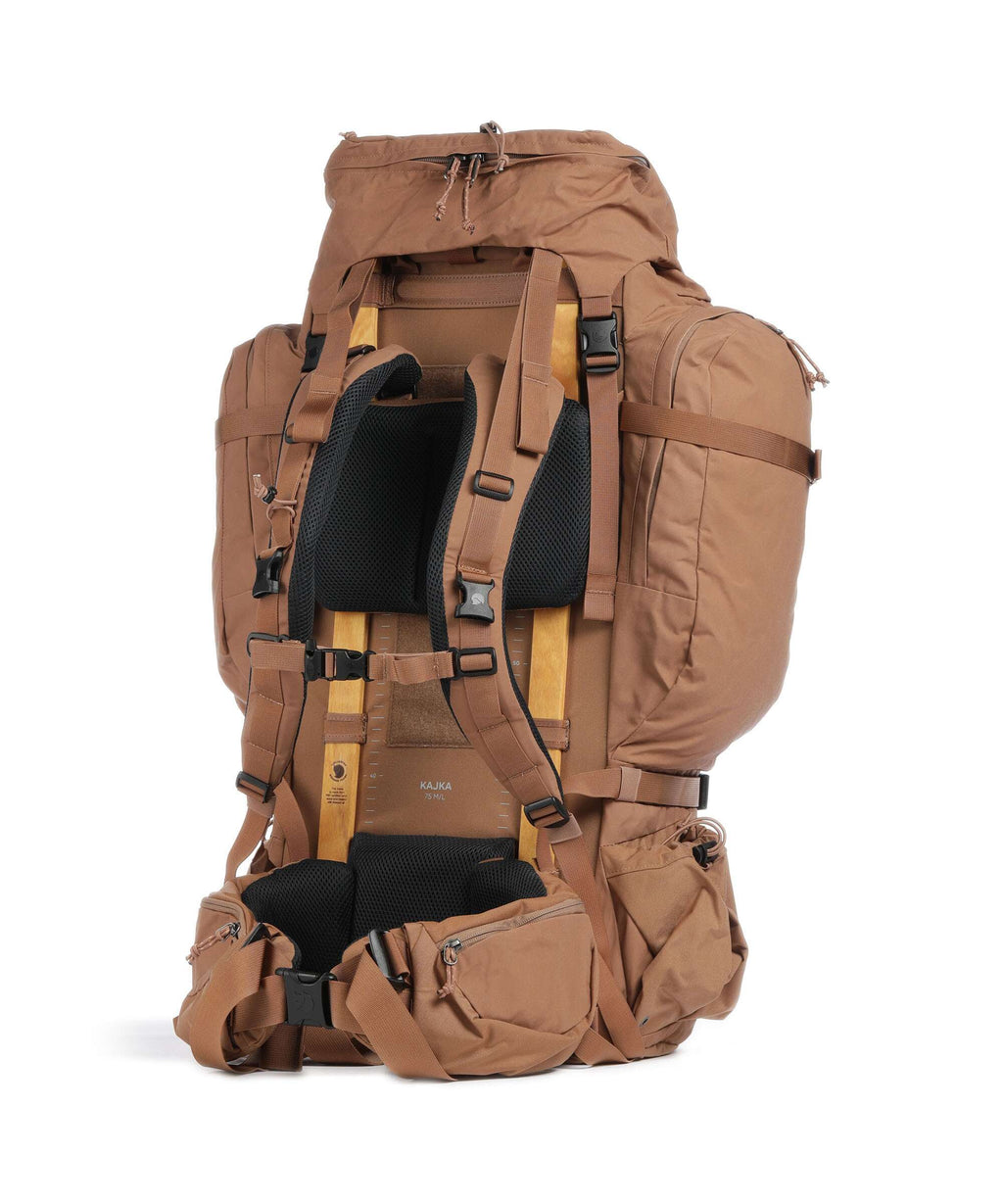 Fjällräven Kajka 75 M/L Trekking backpack khaki dust