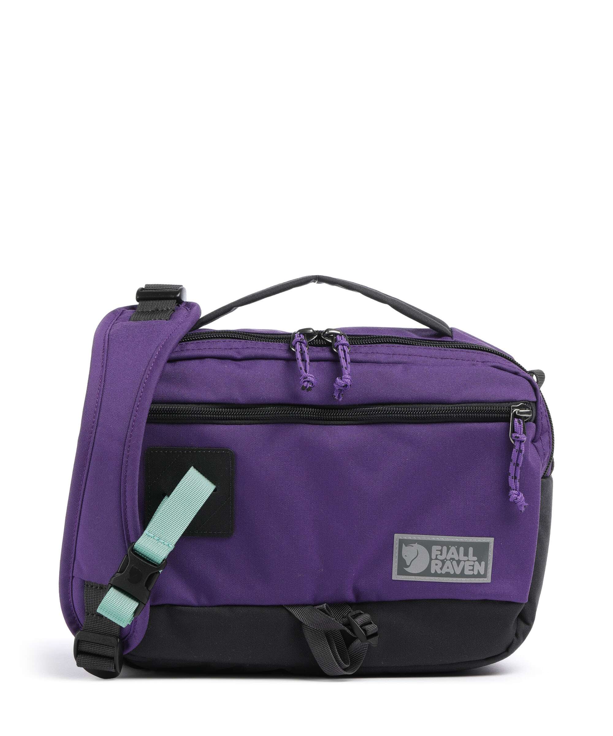 Fjällräven Vardag 6 Crossbody bag recycled polyamide violette/coal