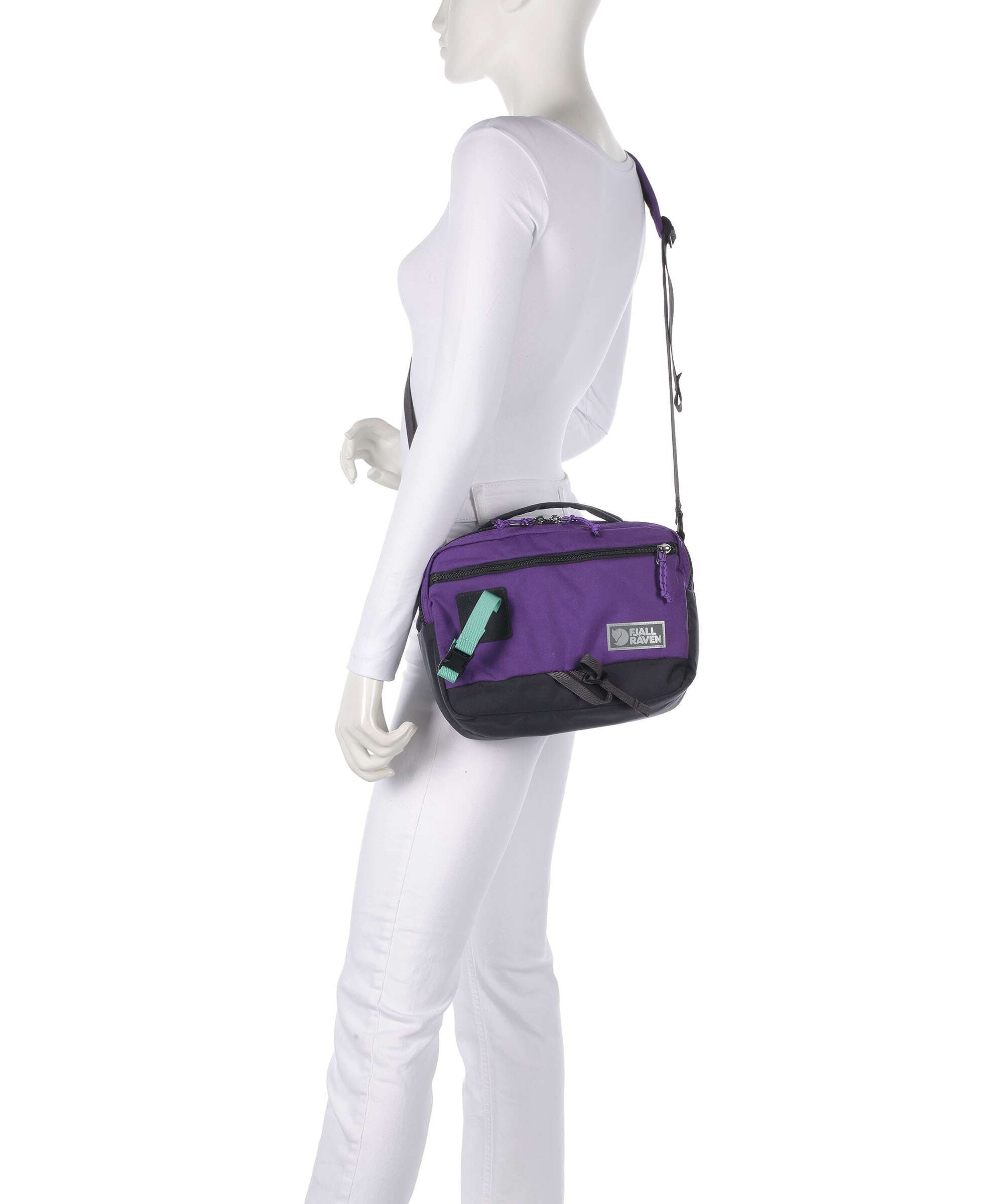 Fjällräven Vardag 6 Crossbody bag recycled polyamide violette/coal