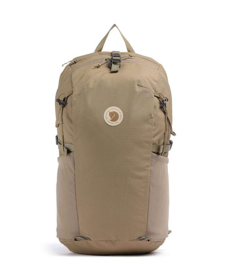 Fjällräven Abisko Soft 16 Trekking backpack recycled polyamide mustard yellow