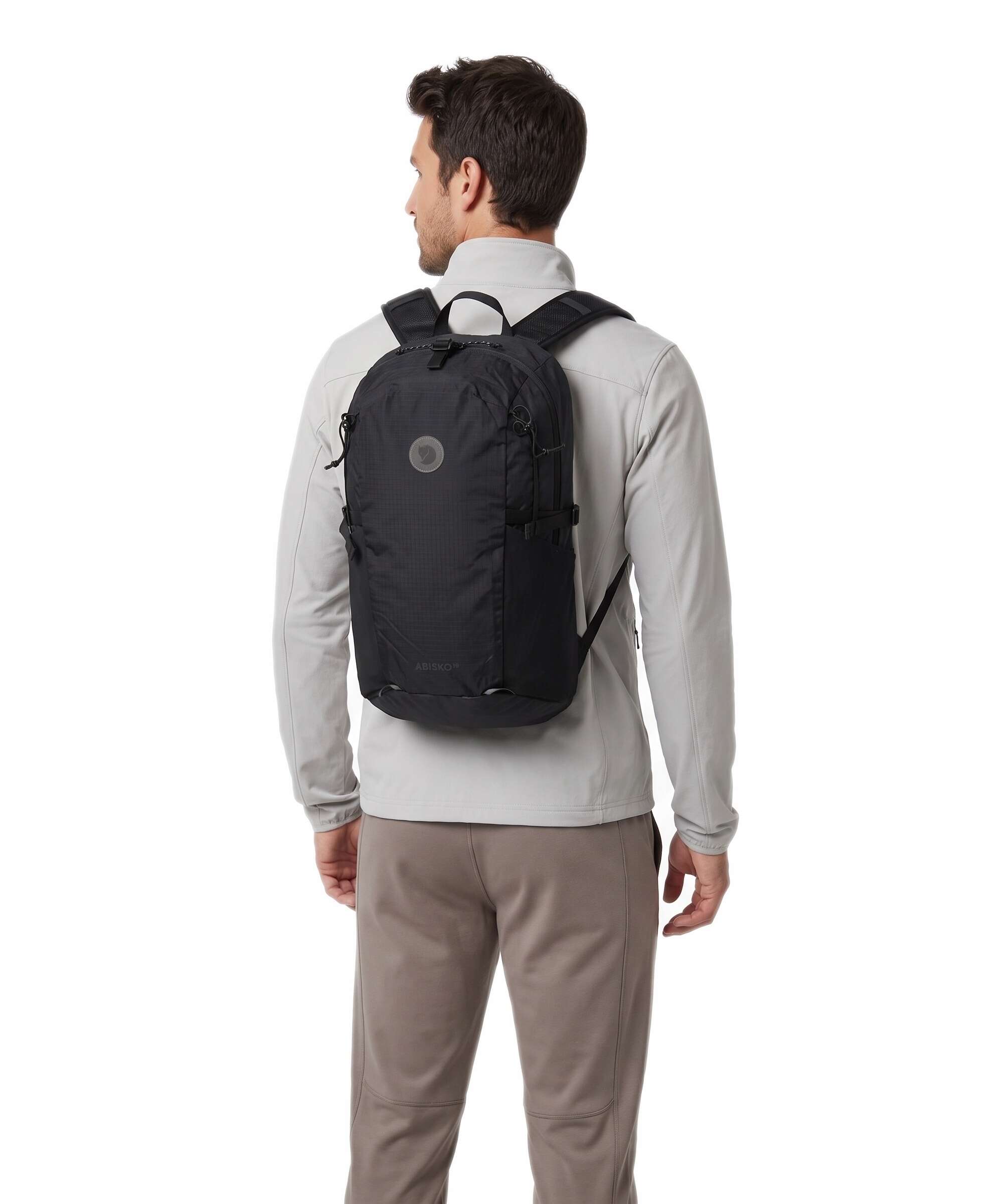 リュック Fjällräven Abisko Soft 16 Trekking backpack polyamide black