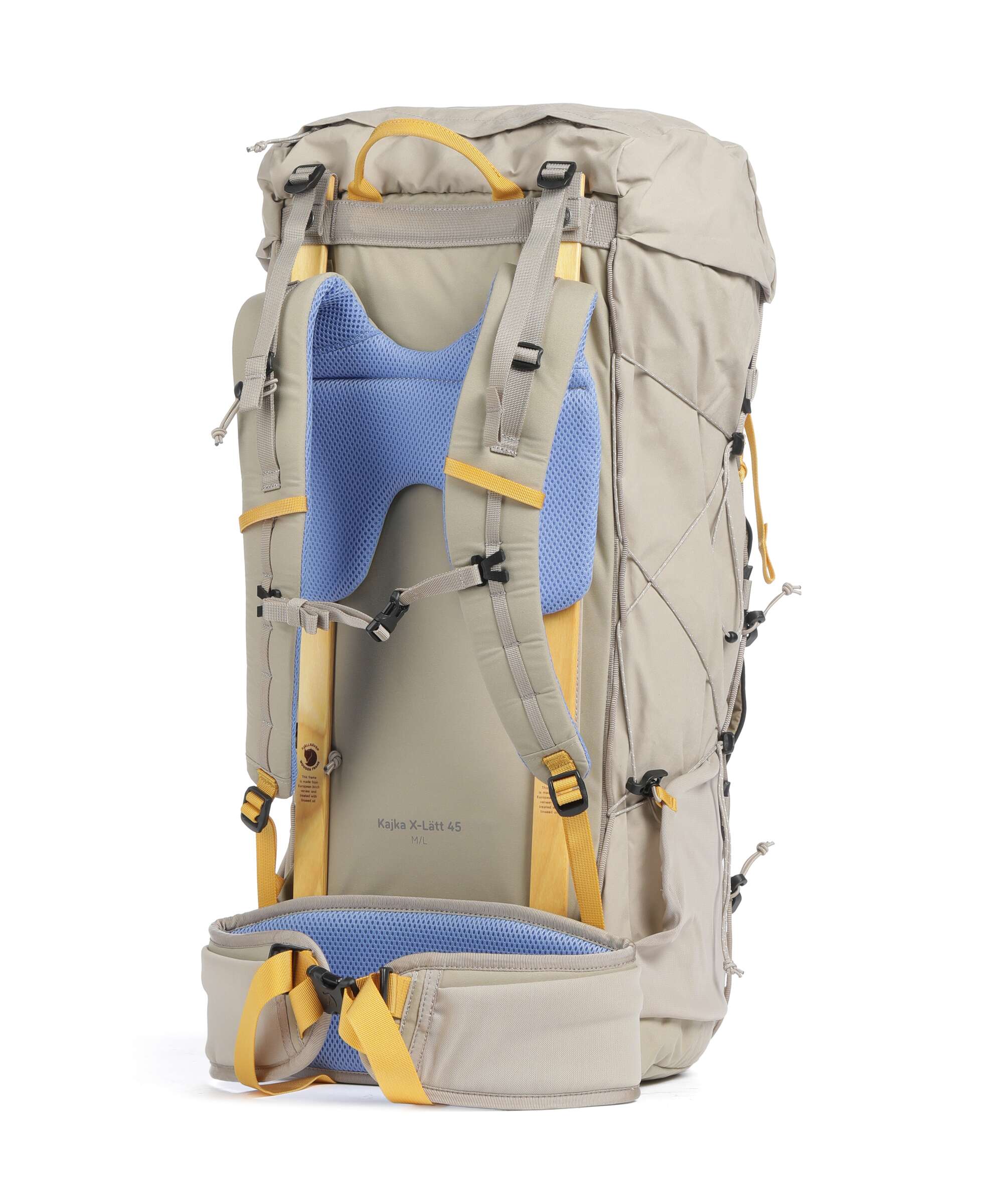 Fjällräven Kajka X-Lätt 45 M/L Trekking backpack vinylon fossil