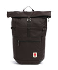 Fjällräven High Coast 24 Rolltop backpack black oak