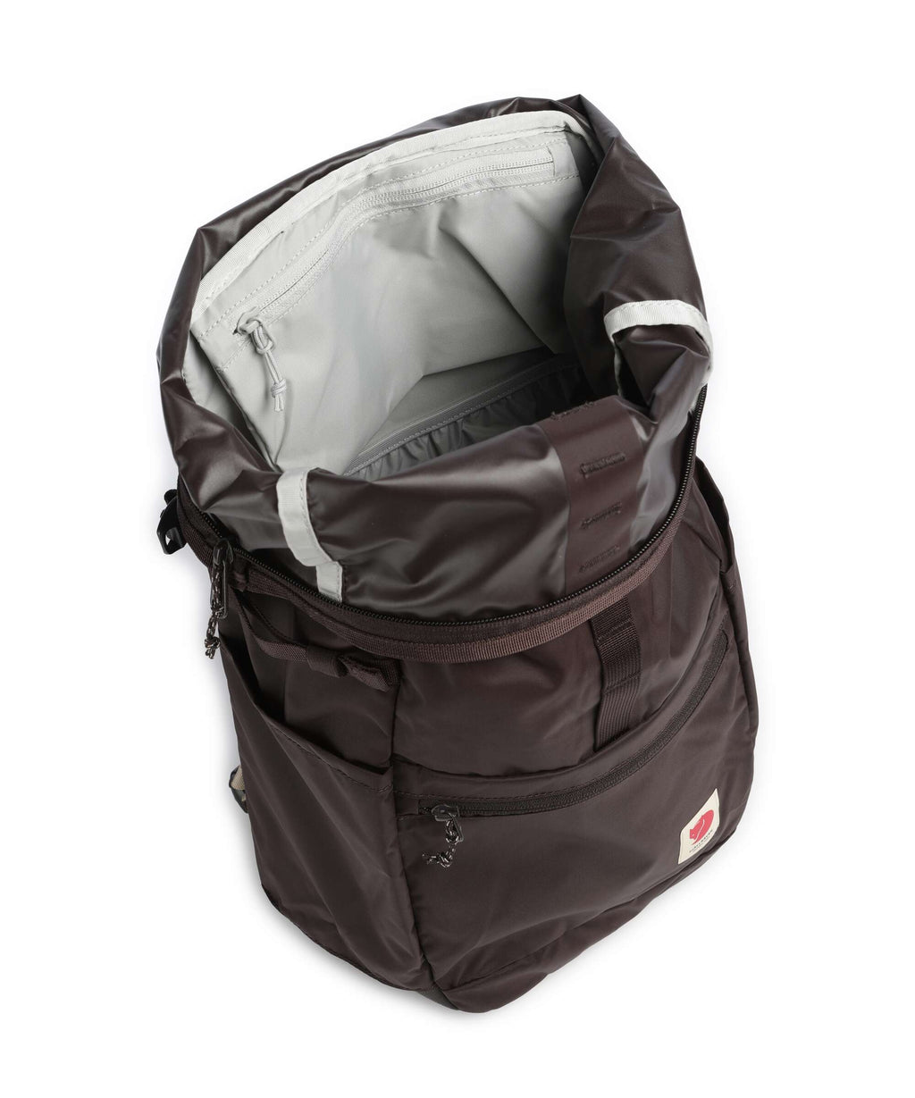 Fjällräven High Coast 24 Rolltop backpack black oak