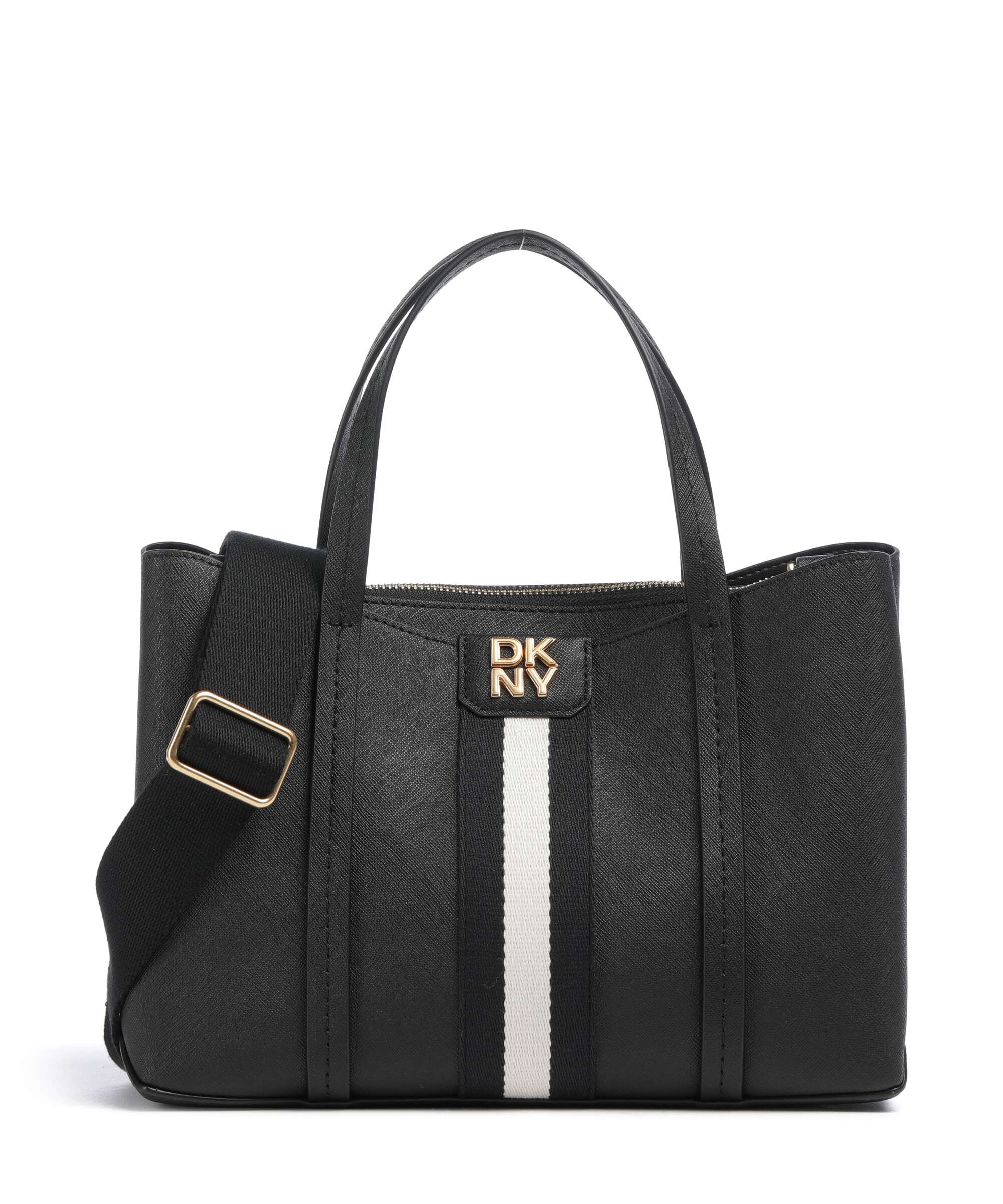 DKNY archive leather × wool best black DKNY archive leather × wool