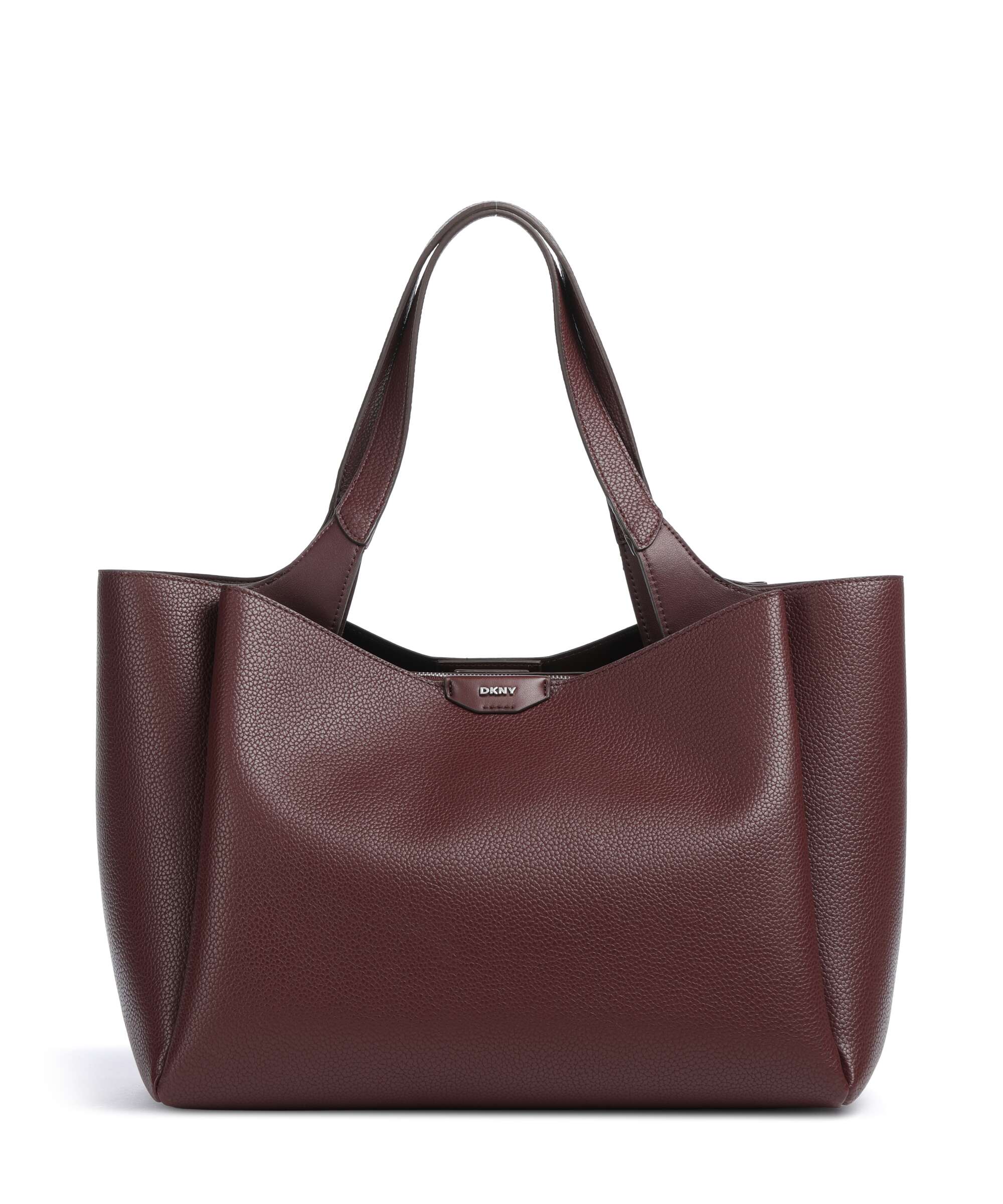 DKNY Willa Tote bag imitation leather black/silver - R43AYG32-BSV