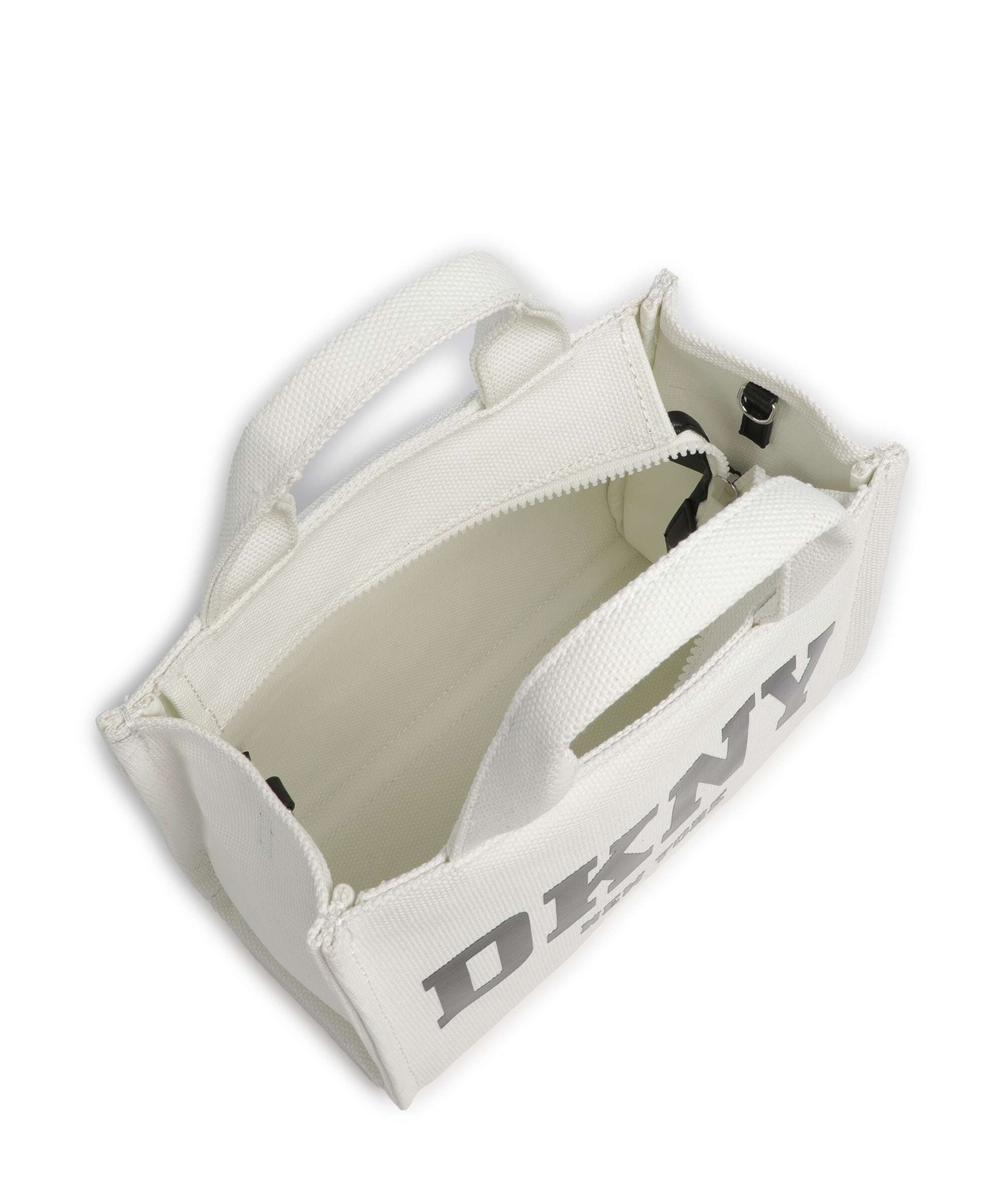 DKNY Hadlee Handbag canvas marshmallow - R41AOC80-MMW – WARDOW