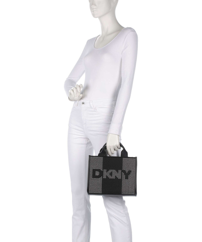 DKNY Hadlee Handbag black/silver