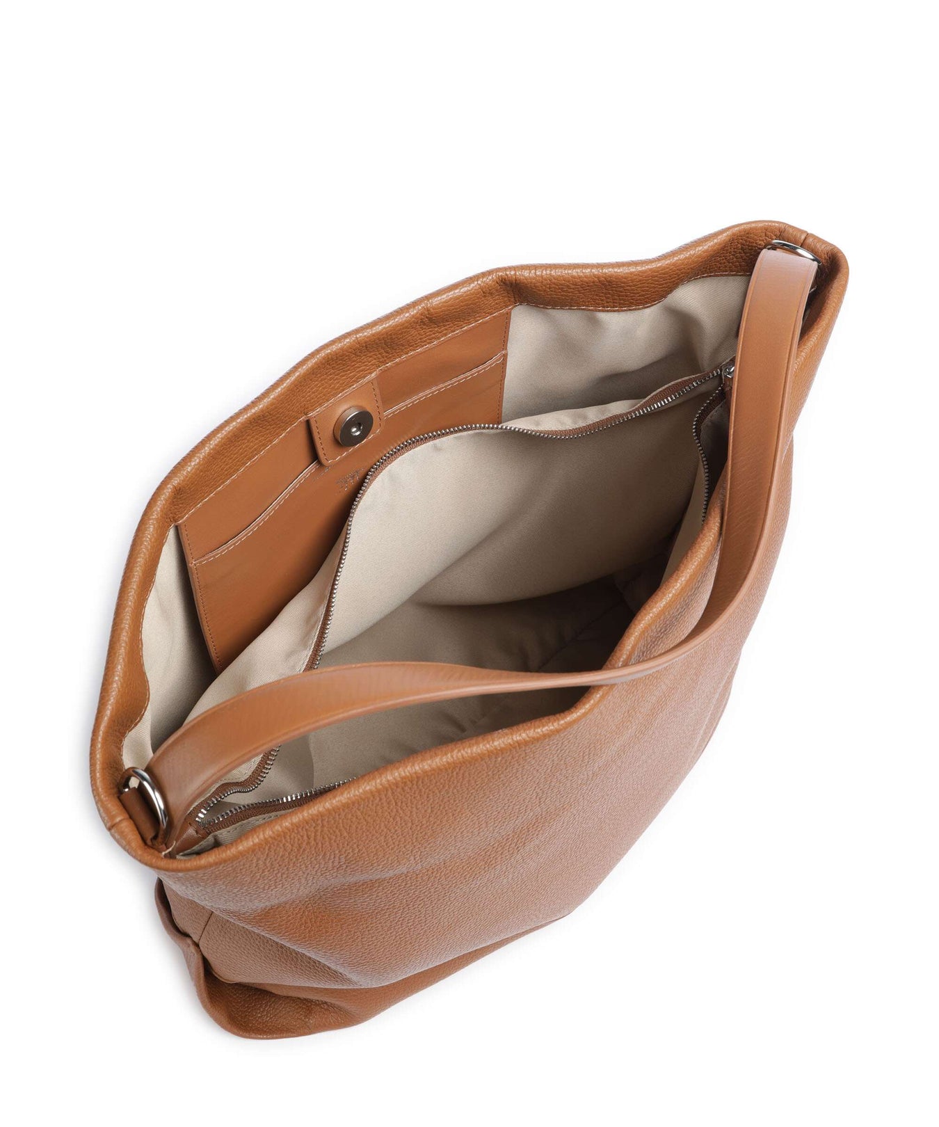 Tiger of Sweden Cesano Hobo bag dark honey