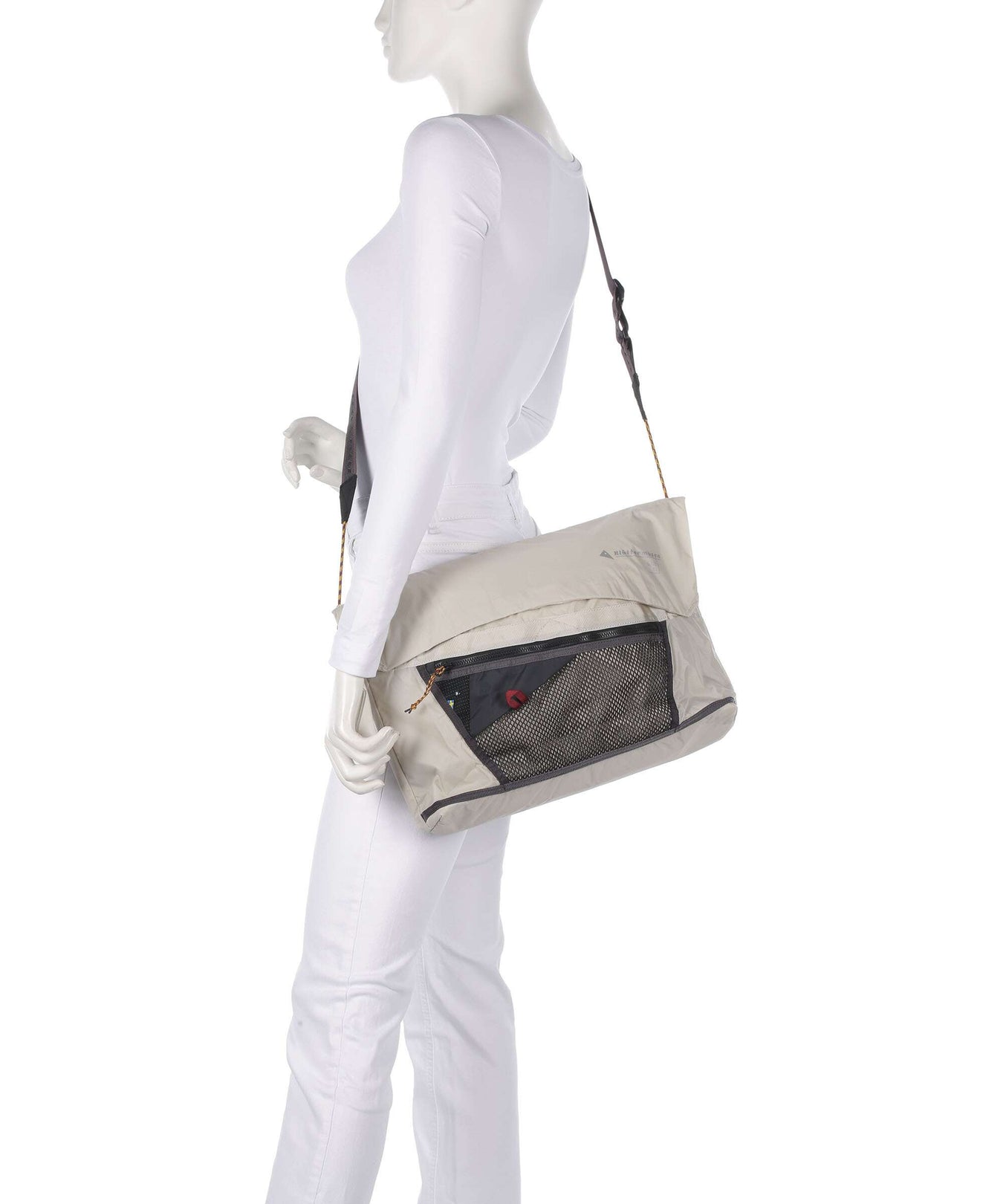 Klättermusen Grid Messenger bag burnt russet