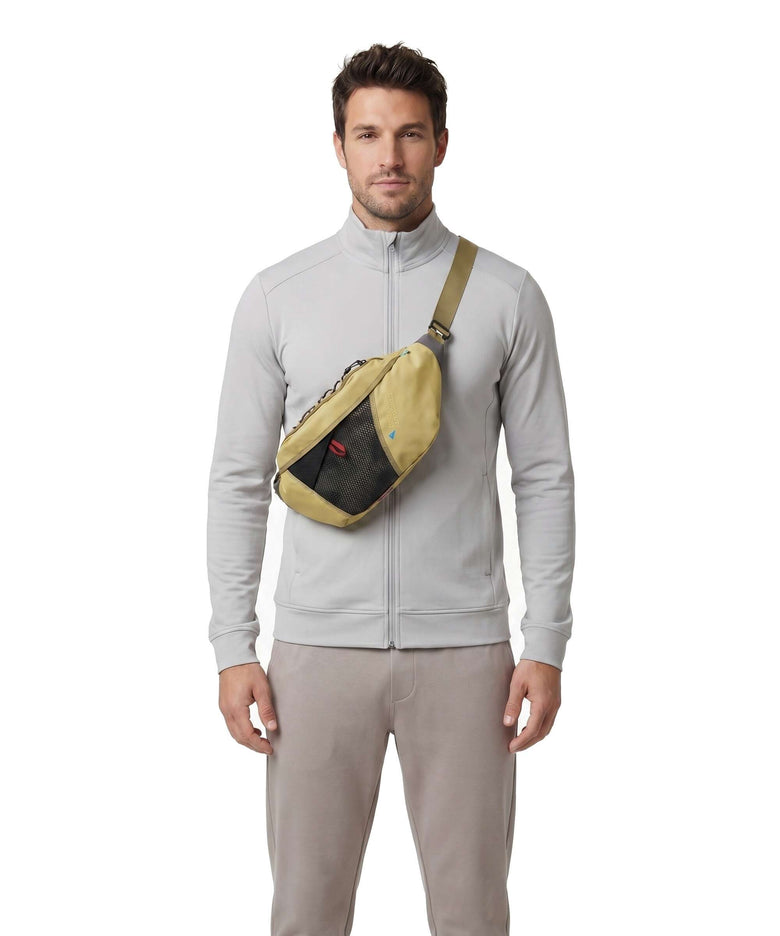 Klättermusen Fimmafäng 4.0 Belt bag dark straw