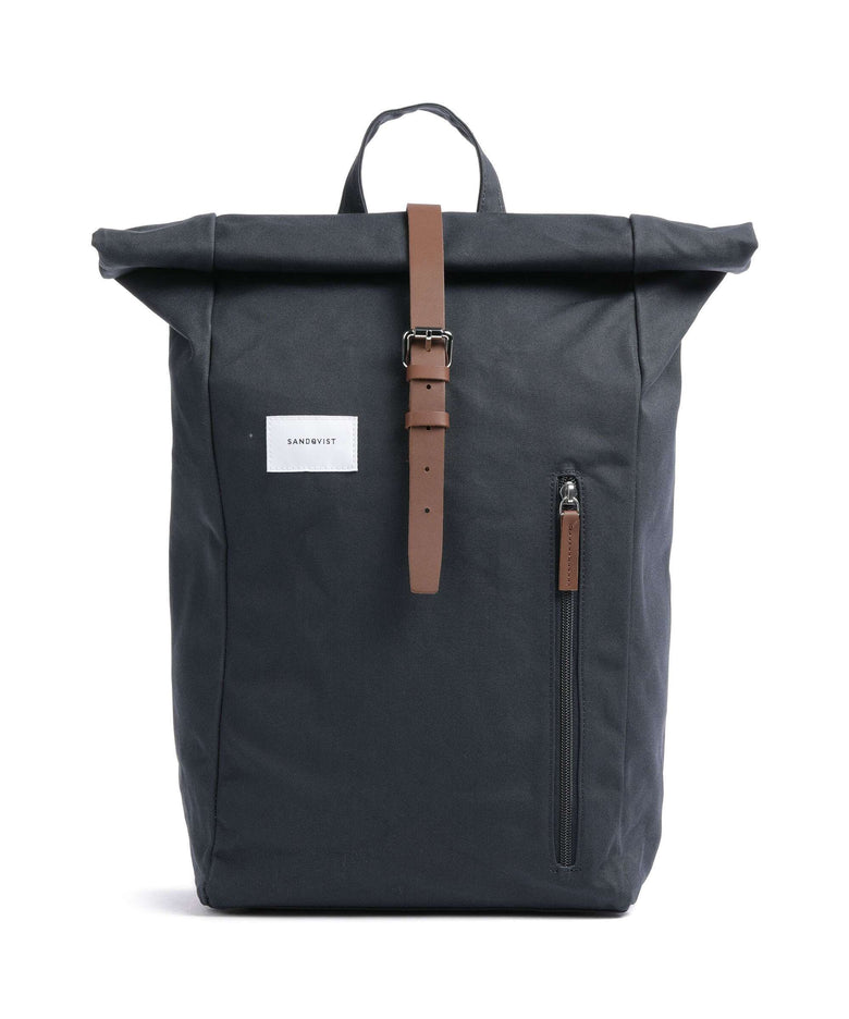 Sandqvist Ground Dante Rolltop backpack dark blue